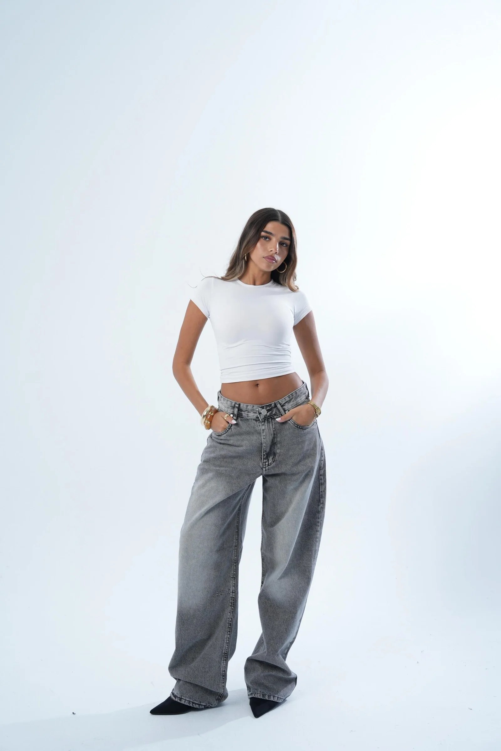The Baggy Grey Denim — view 5