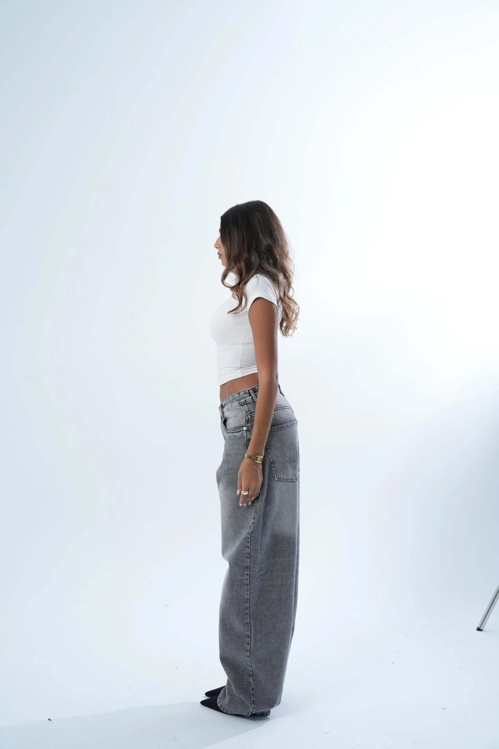 The Baggy Grey Denim — view 4