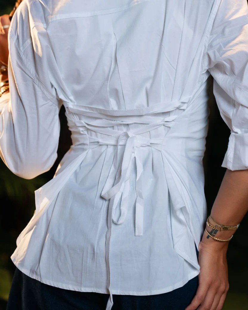 white chemise — view 4