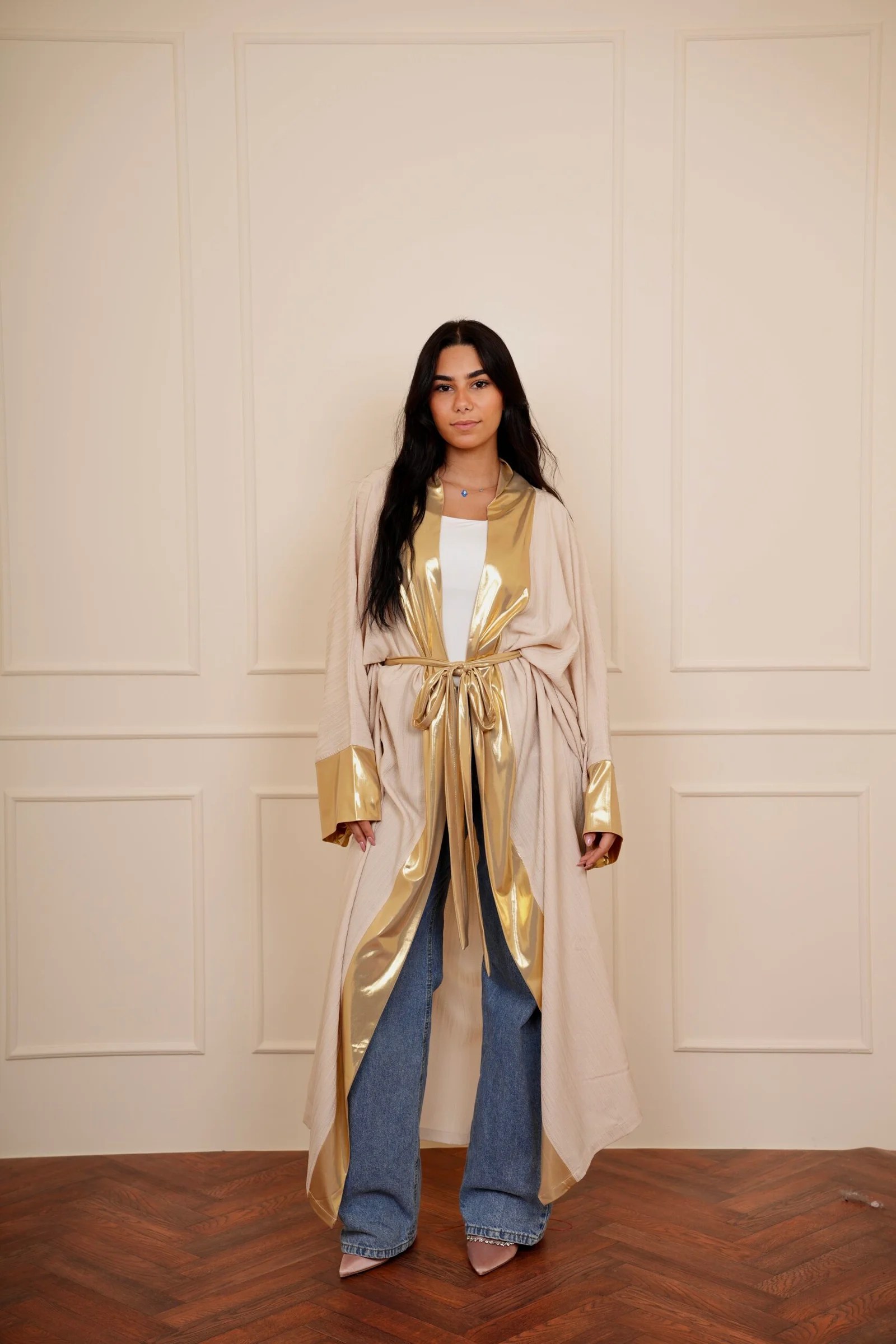Gold & Beige kaftan