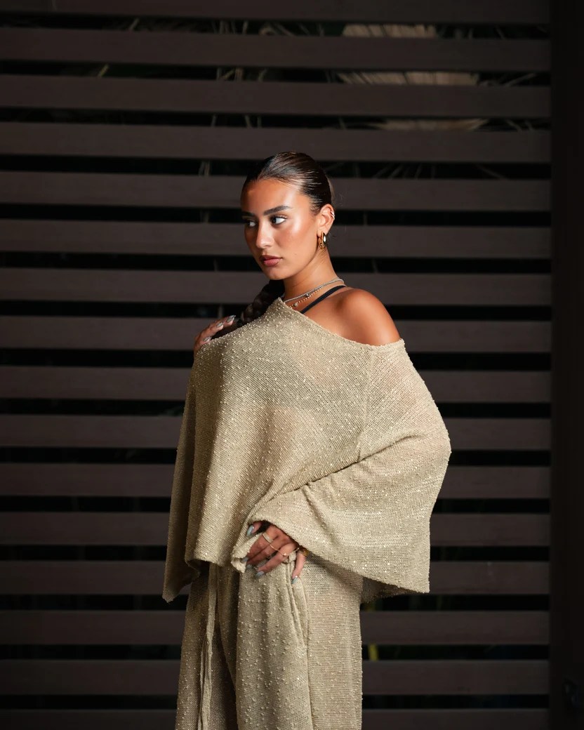 Beige sparkle set — view 6