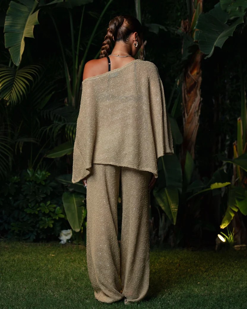 Beige sparkle set — view 9