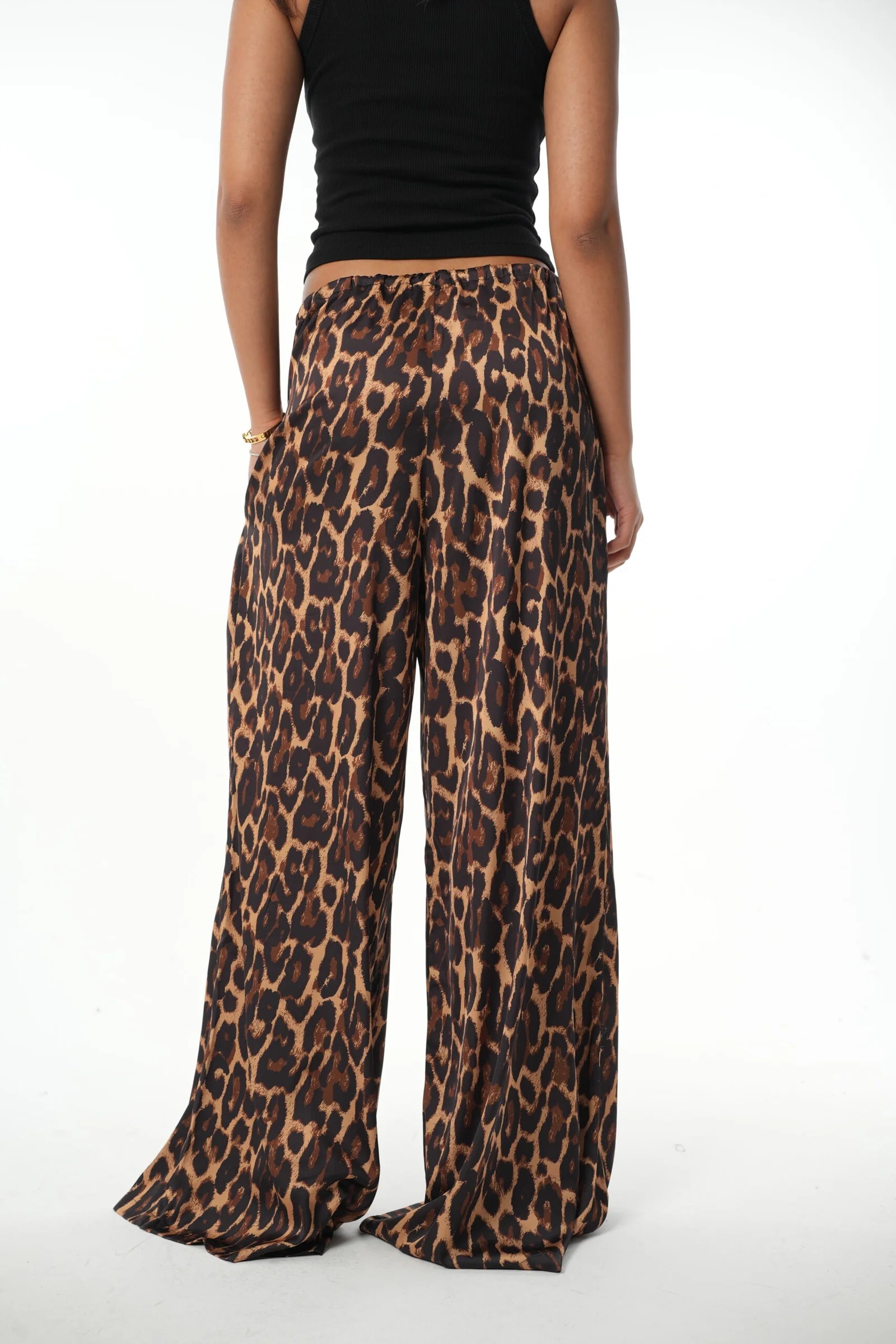 leopard extra wide leg — view 3