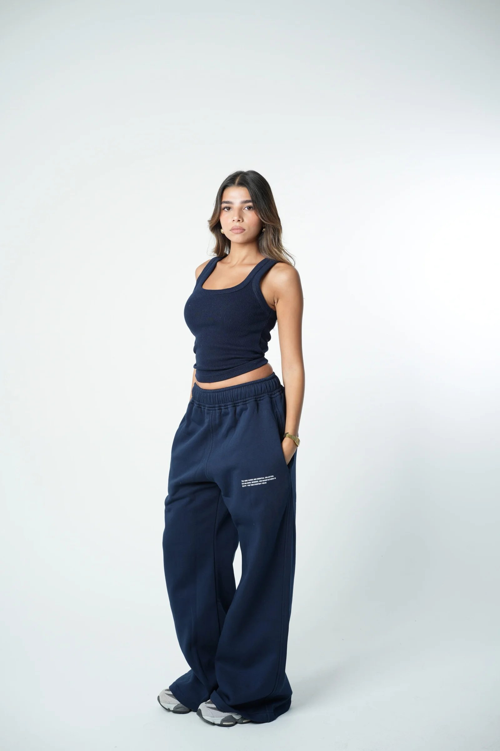 Extra wide leg sweats — view 8