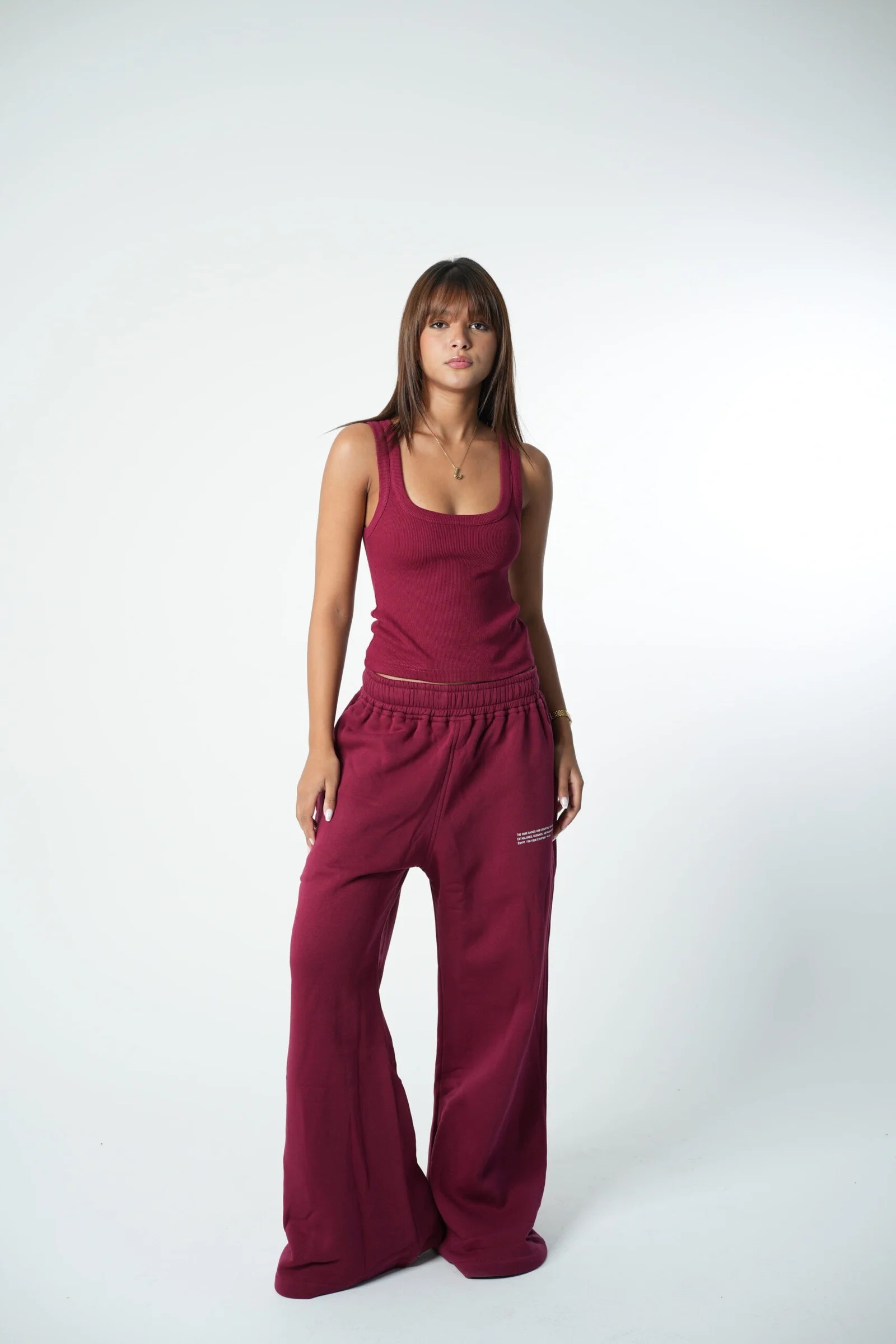 Extra wide leg sweats — view 7