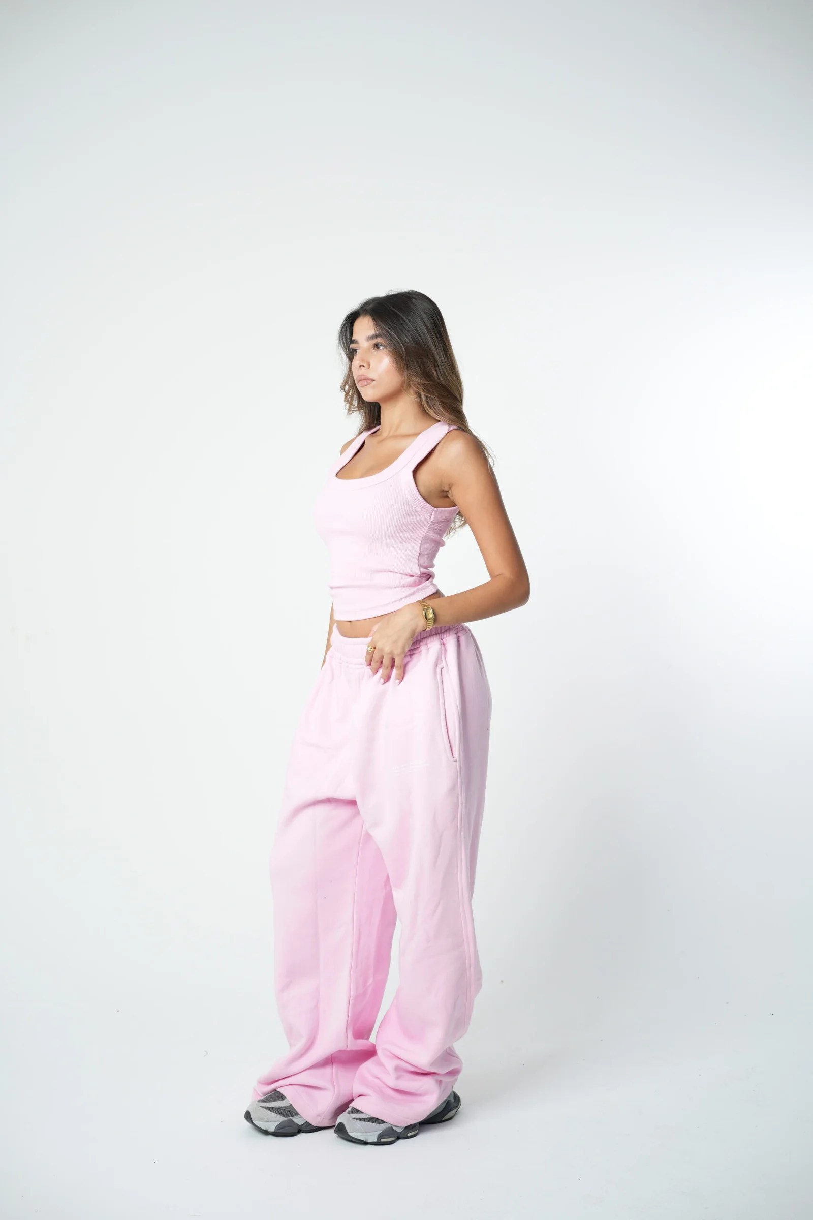 Extra wide leg sweats — view 3