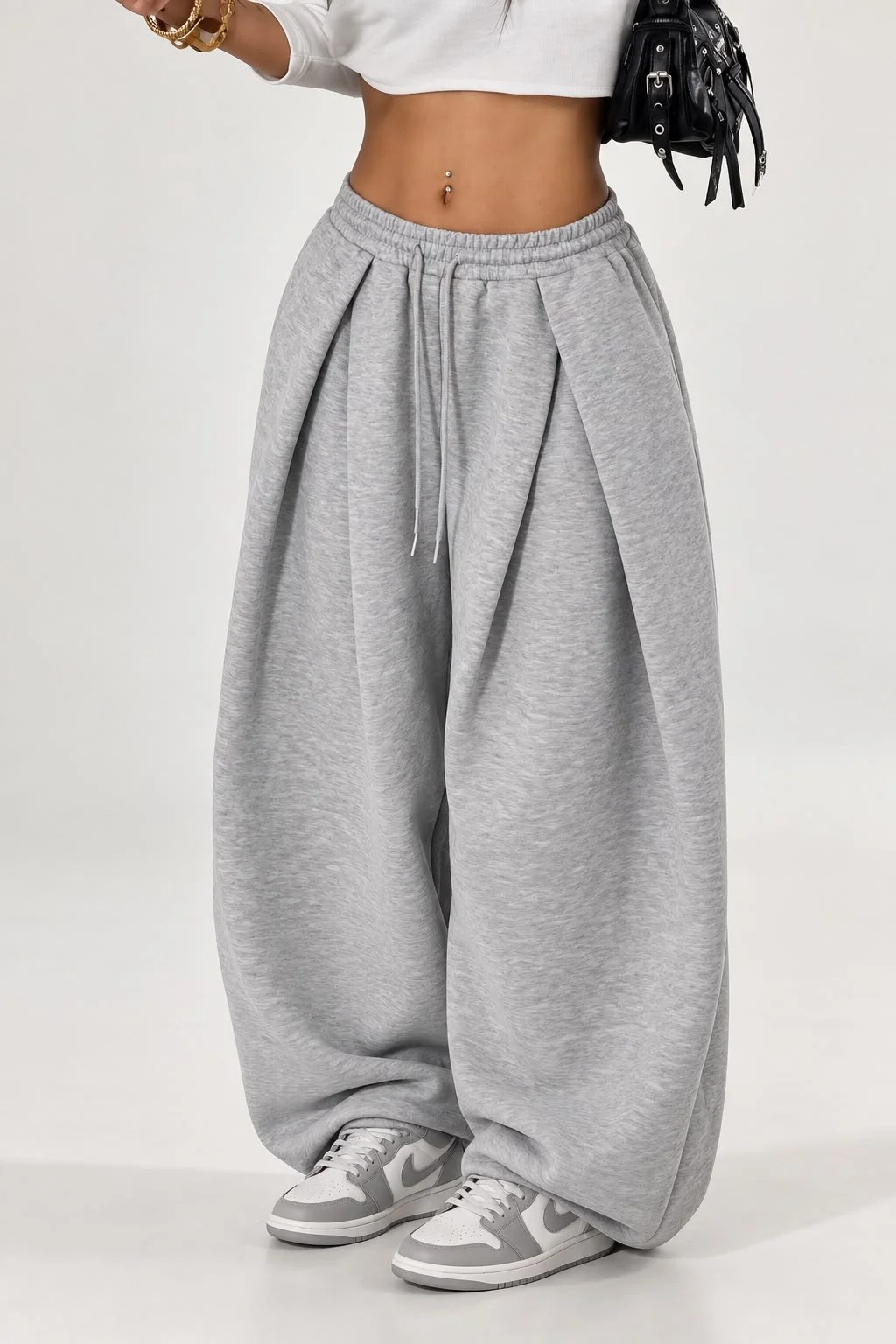 Folded tailored sweats — view 3