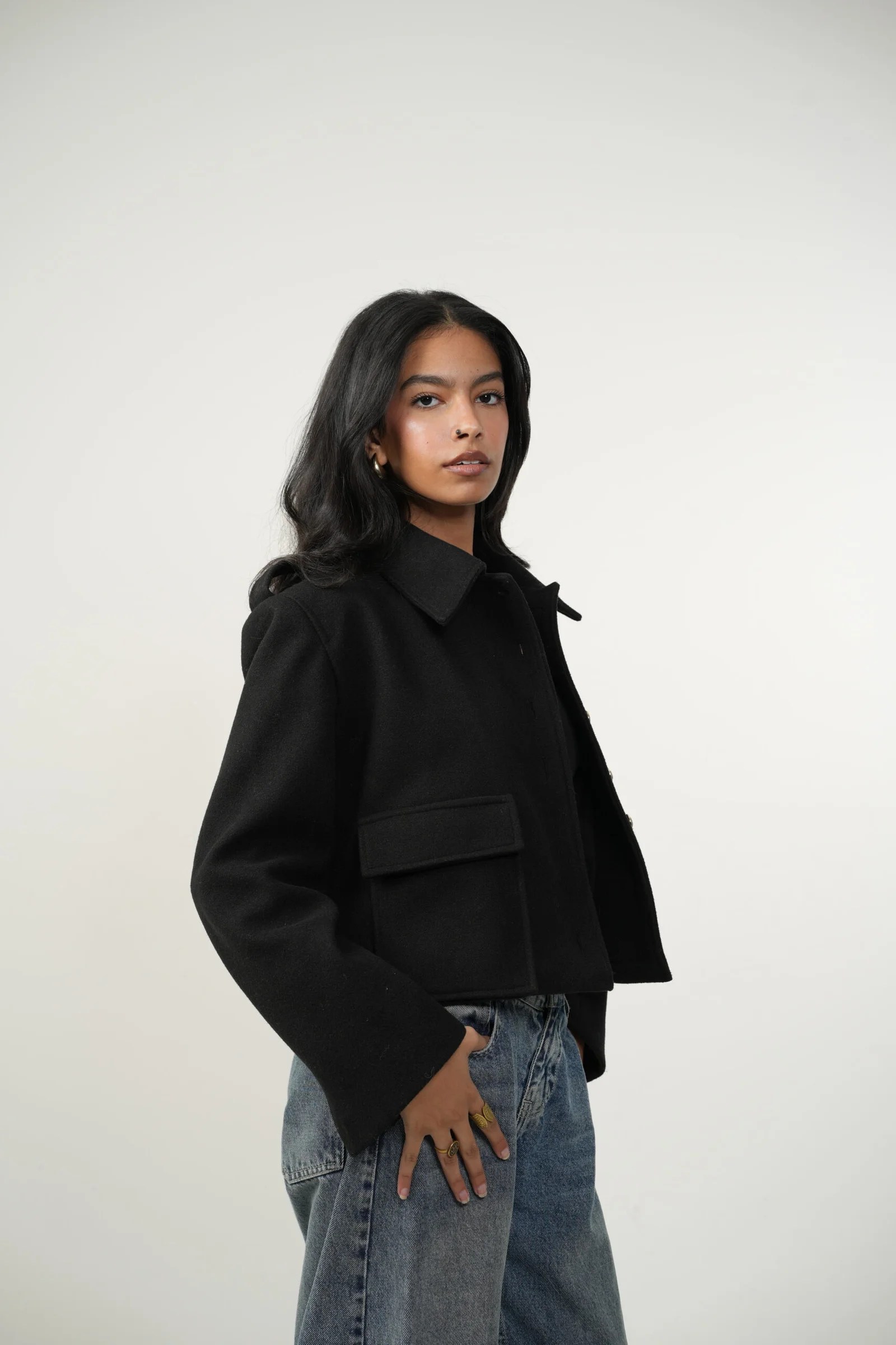 Gold Buttoned jacket — view 5