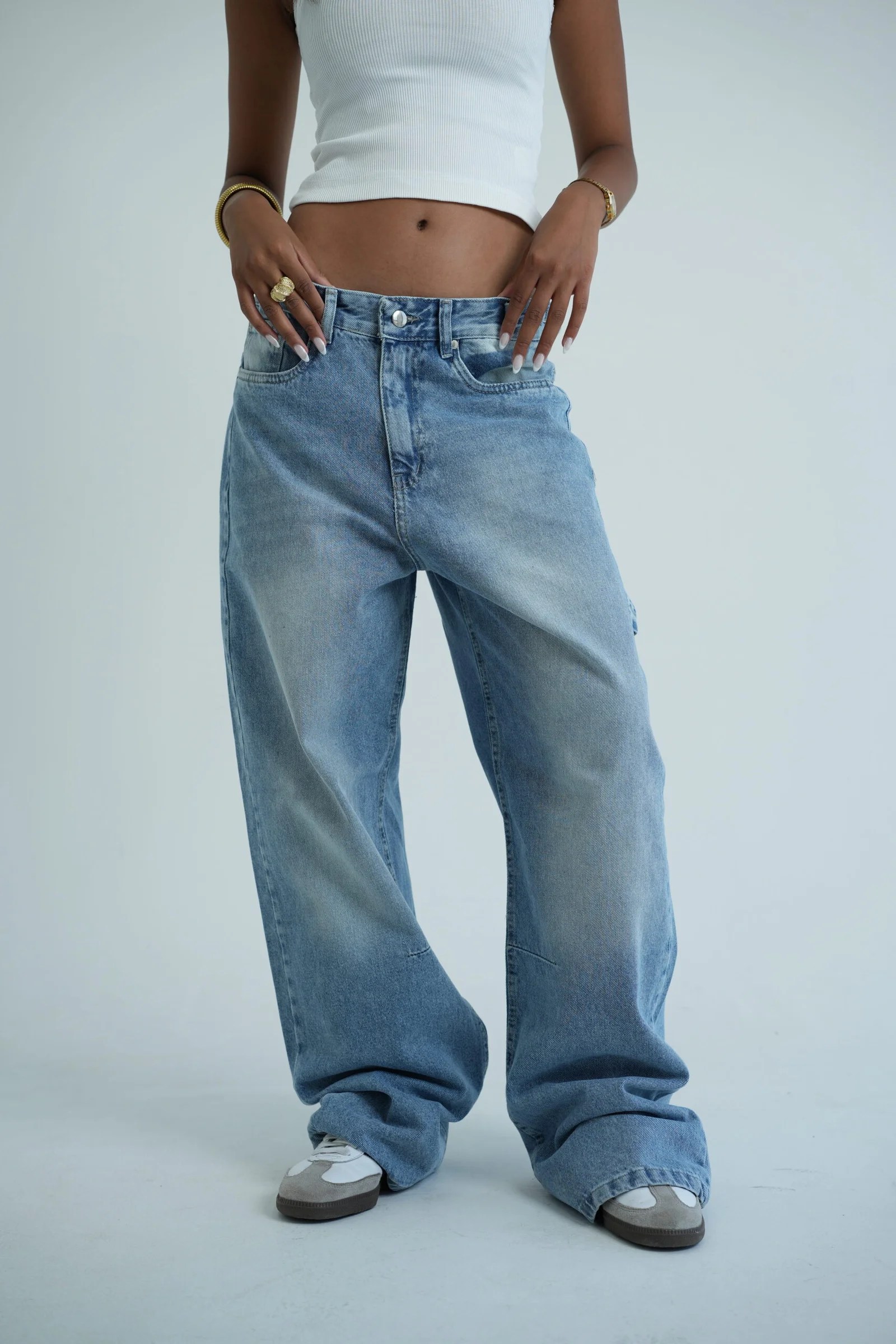 Blue carptner denim — view 3