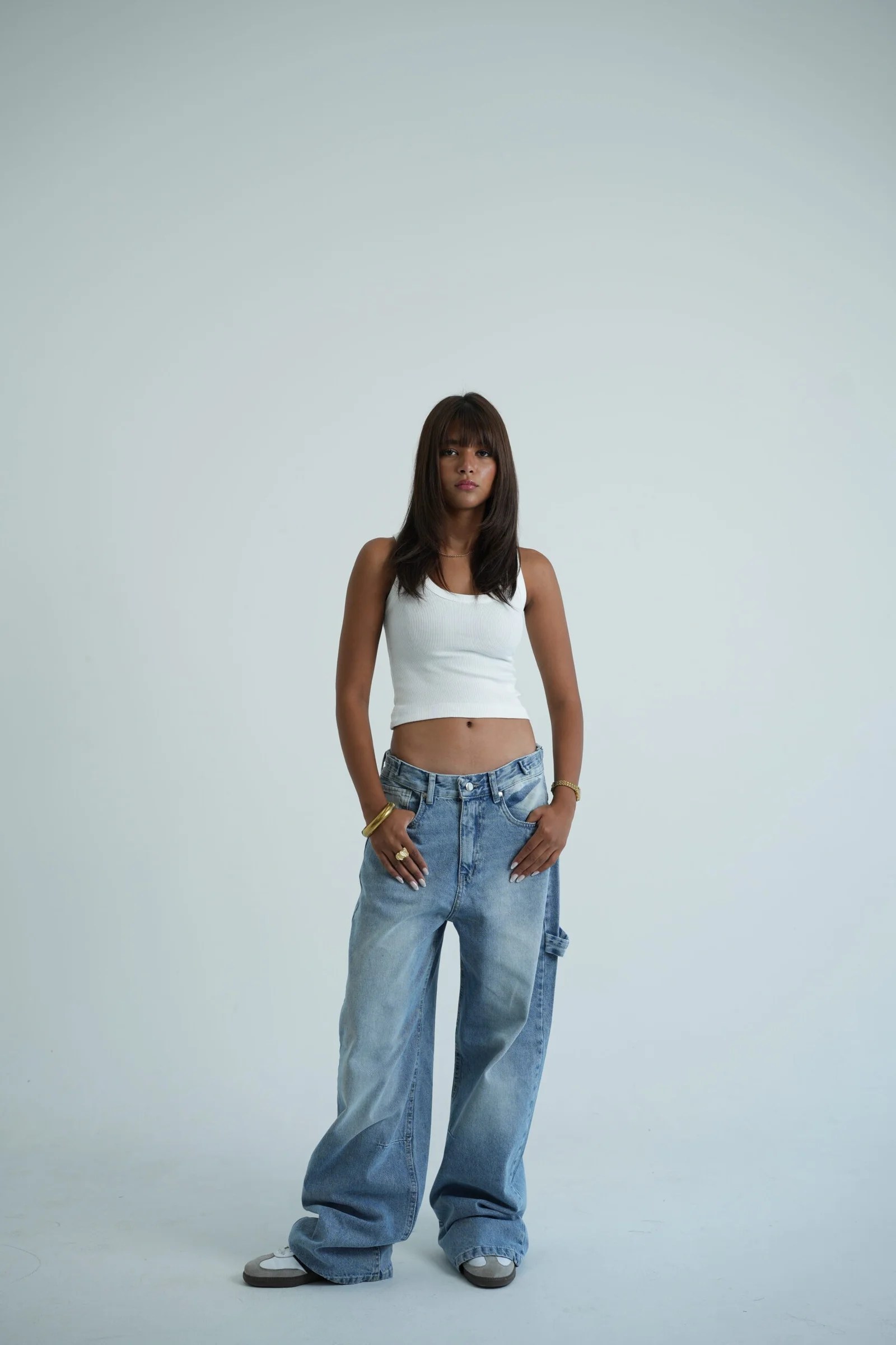 Blue carptner denim — view 4