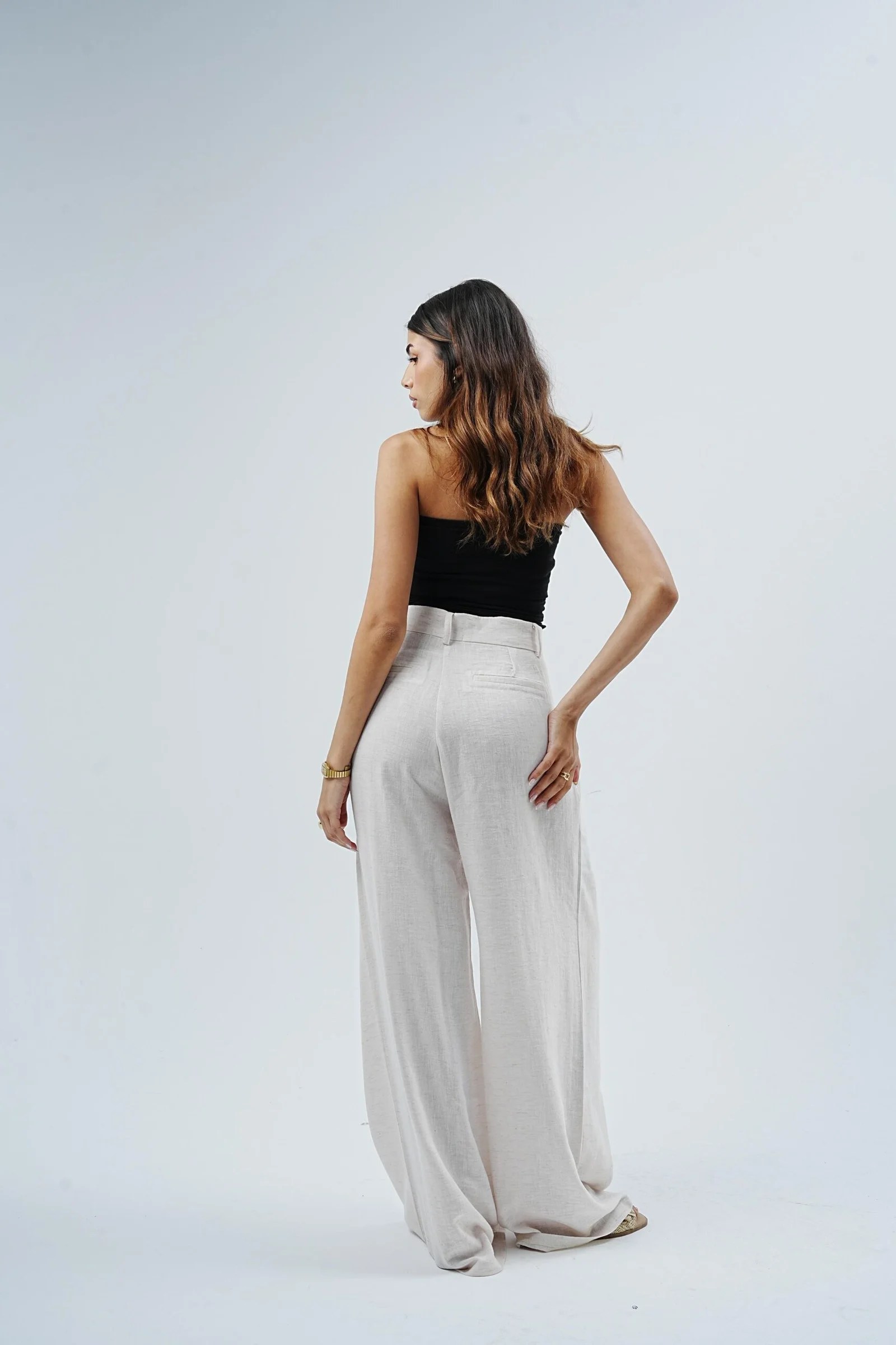 Pure linen Tailored Pants — view 12