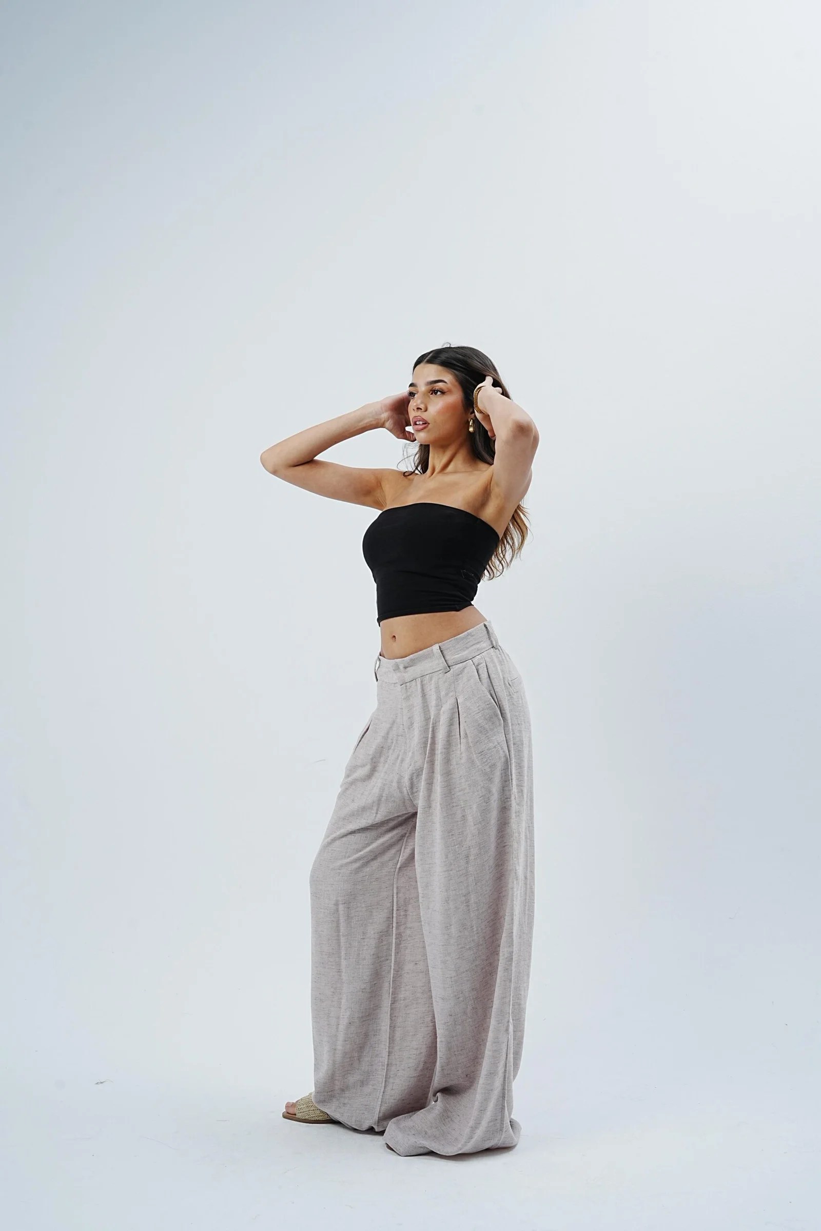 Pure linen Tailored Pants — view 5