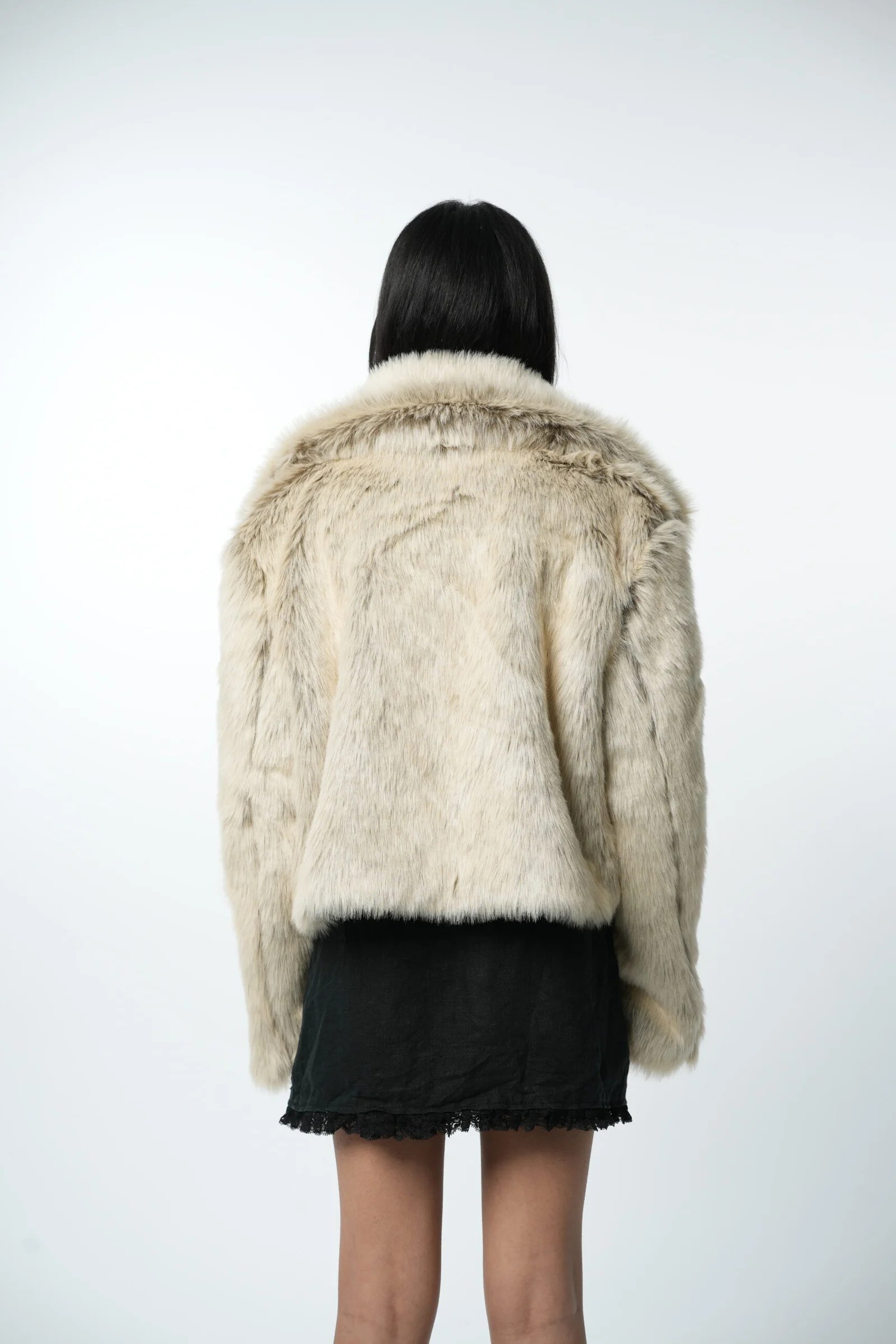 faux fur jacket — view 20