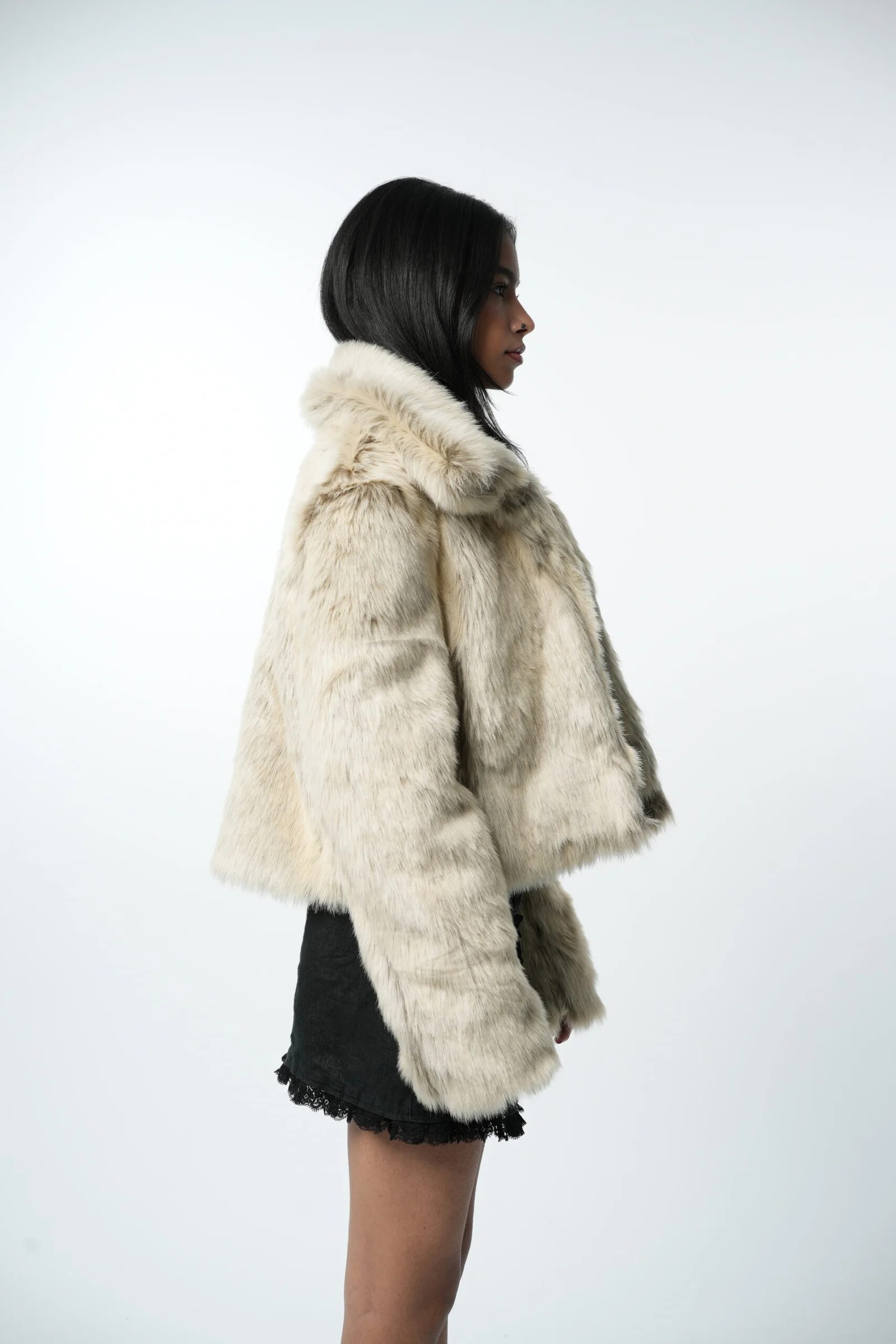 faux fur jacket — view 18