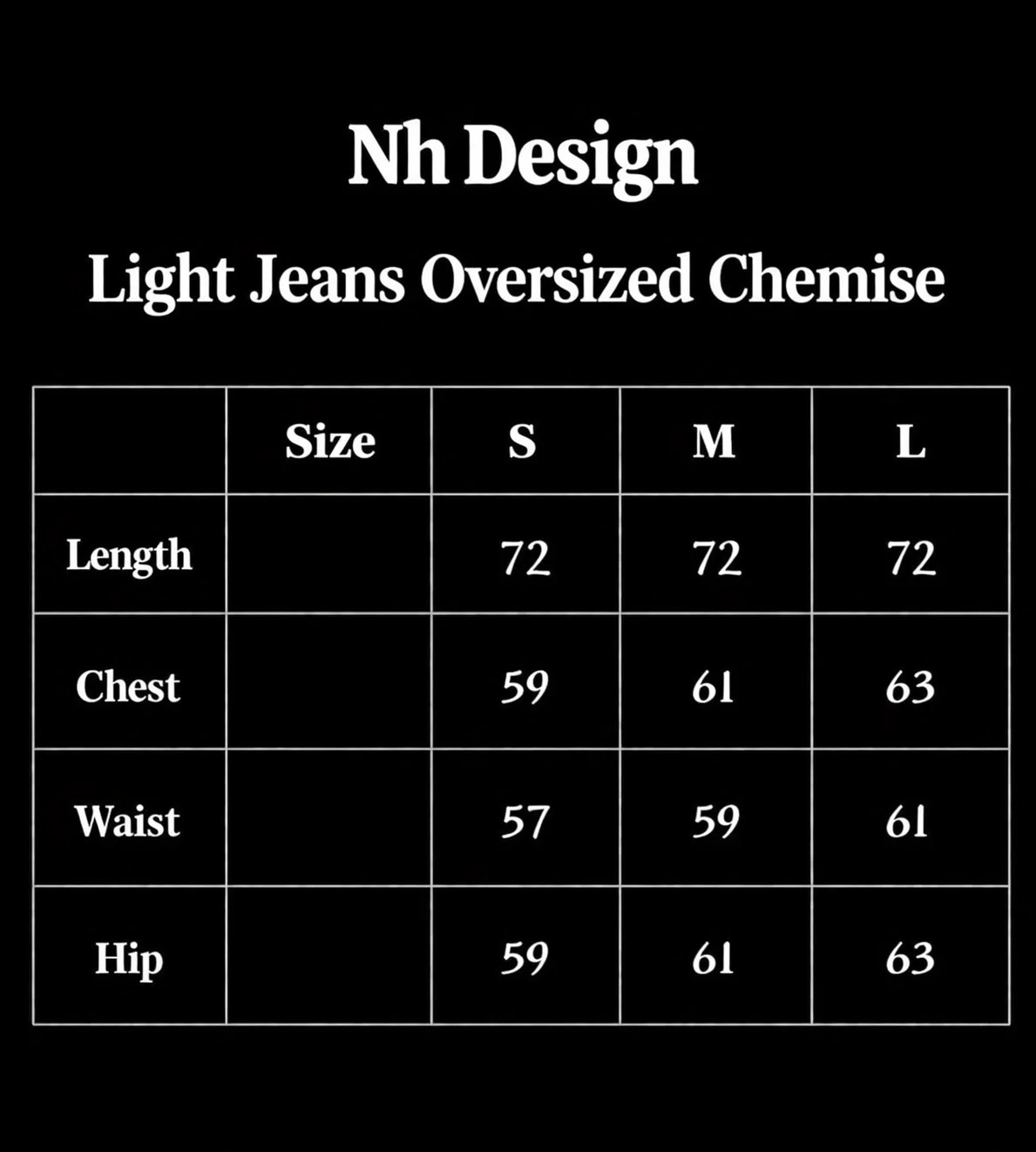 light jeans oversized Chemise — view 8
