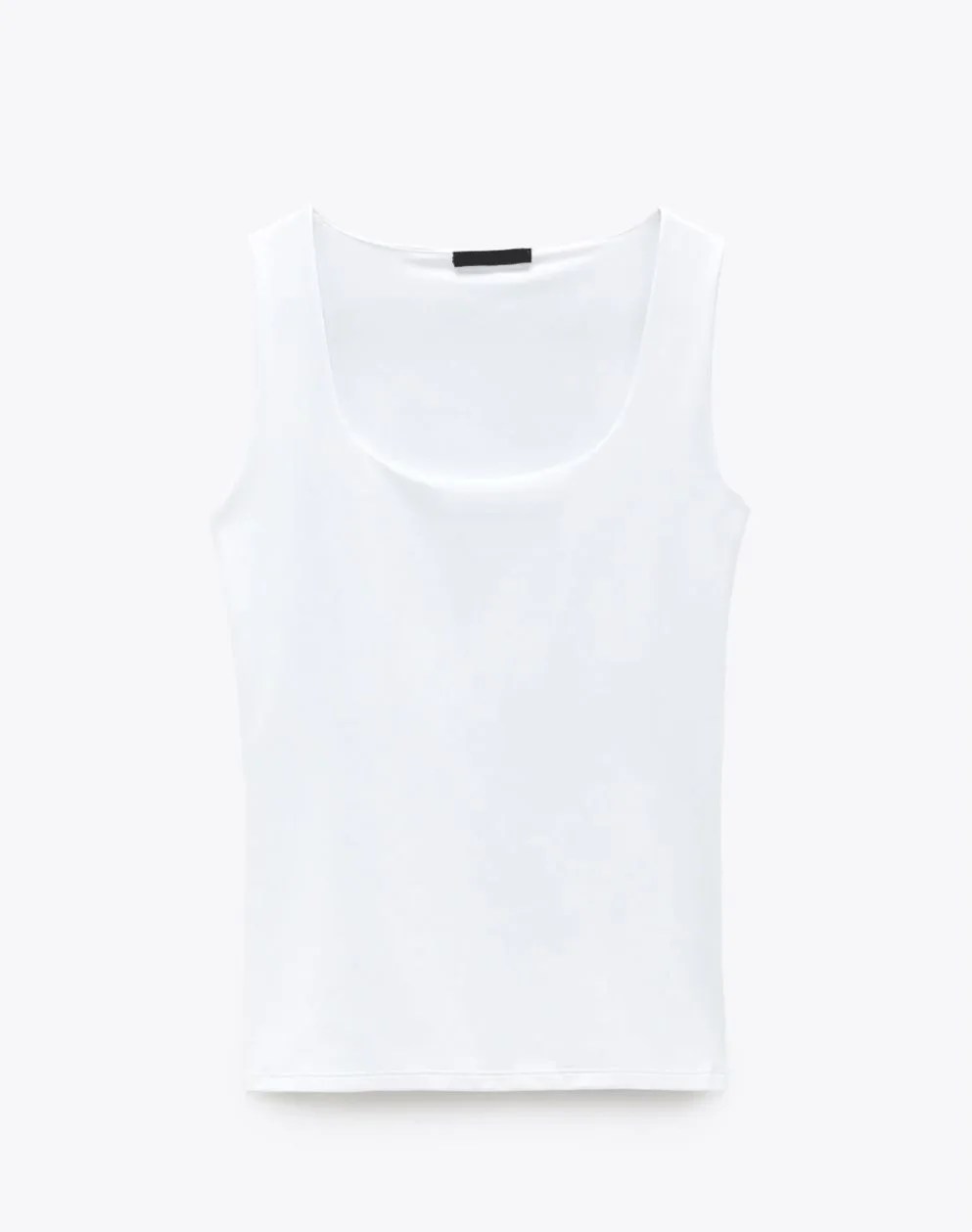 Basic Squared Top White