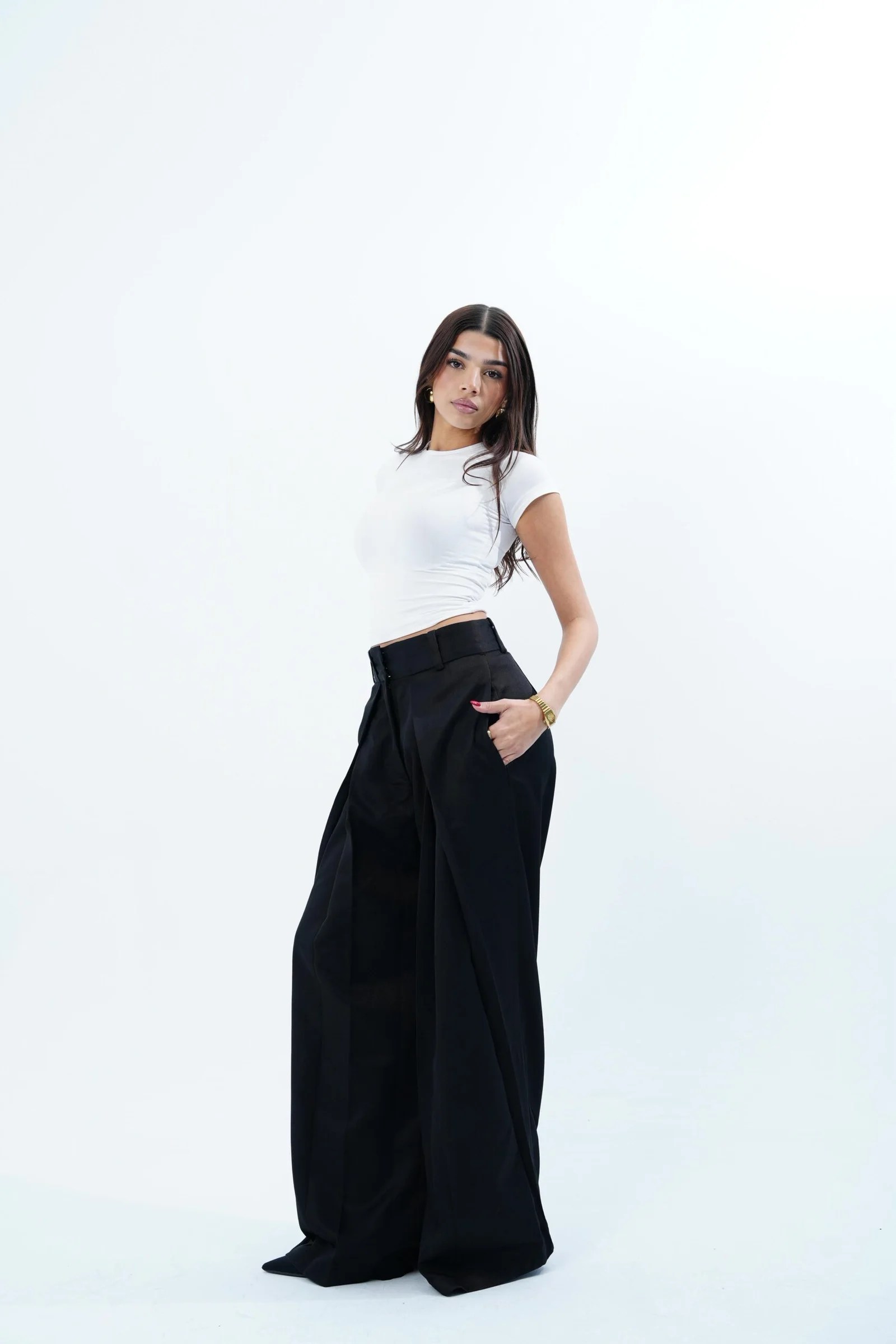 FOLDED TAILORED PANTS — view 26