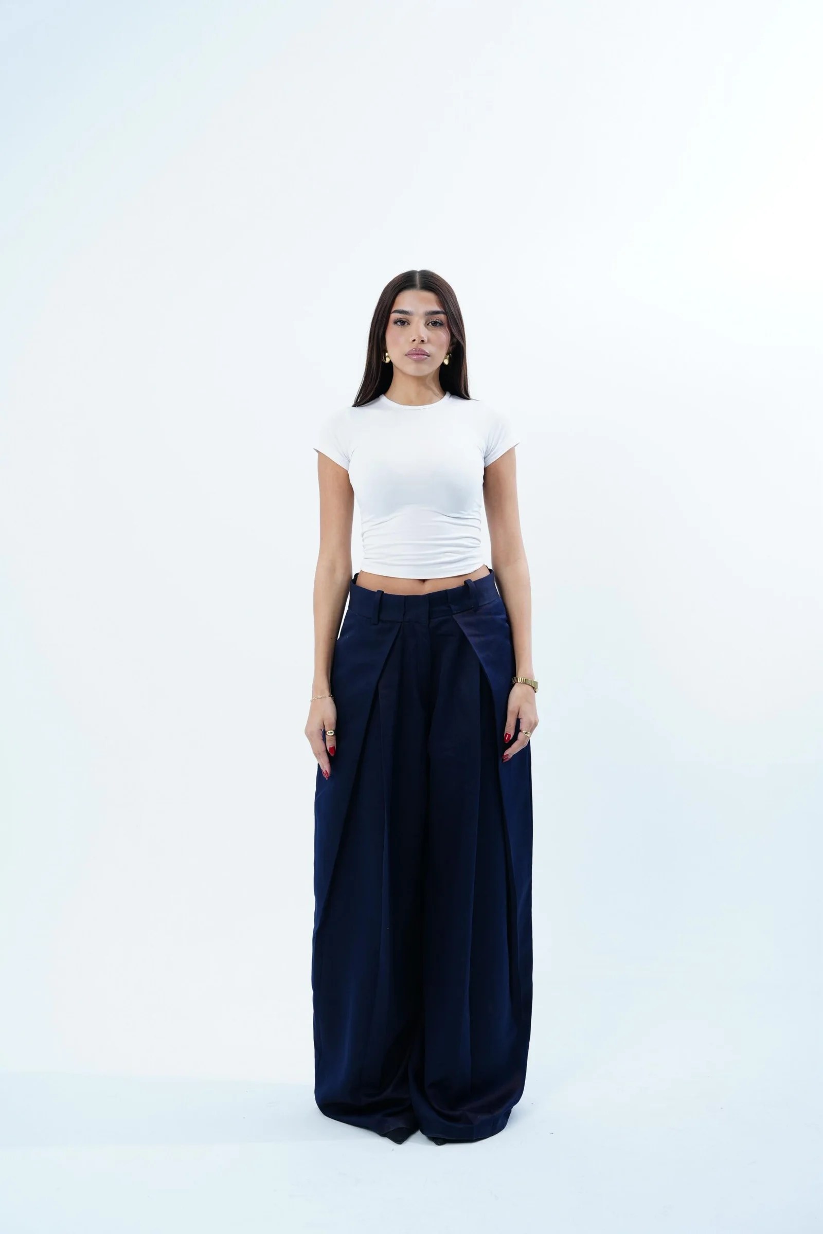 FOLDED TAILORED PANTS — view 7