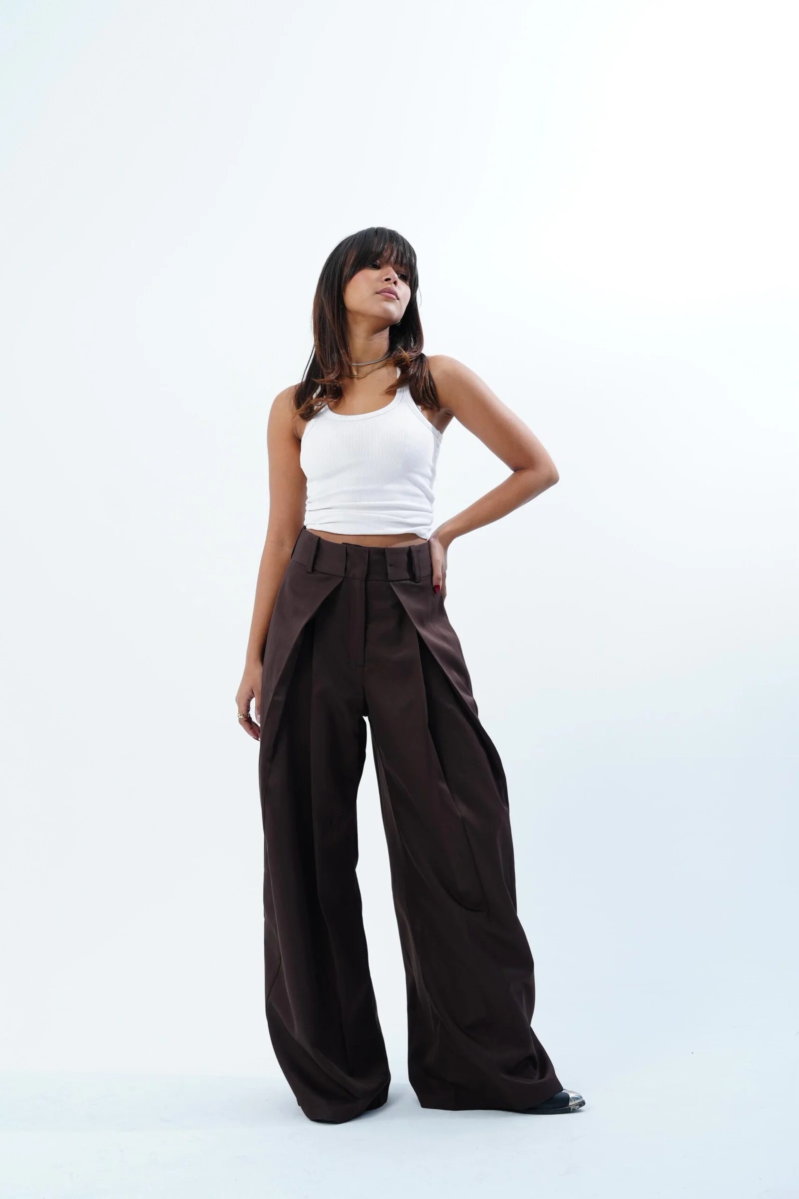 FOLDED TAILORED PANTS — view 16