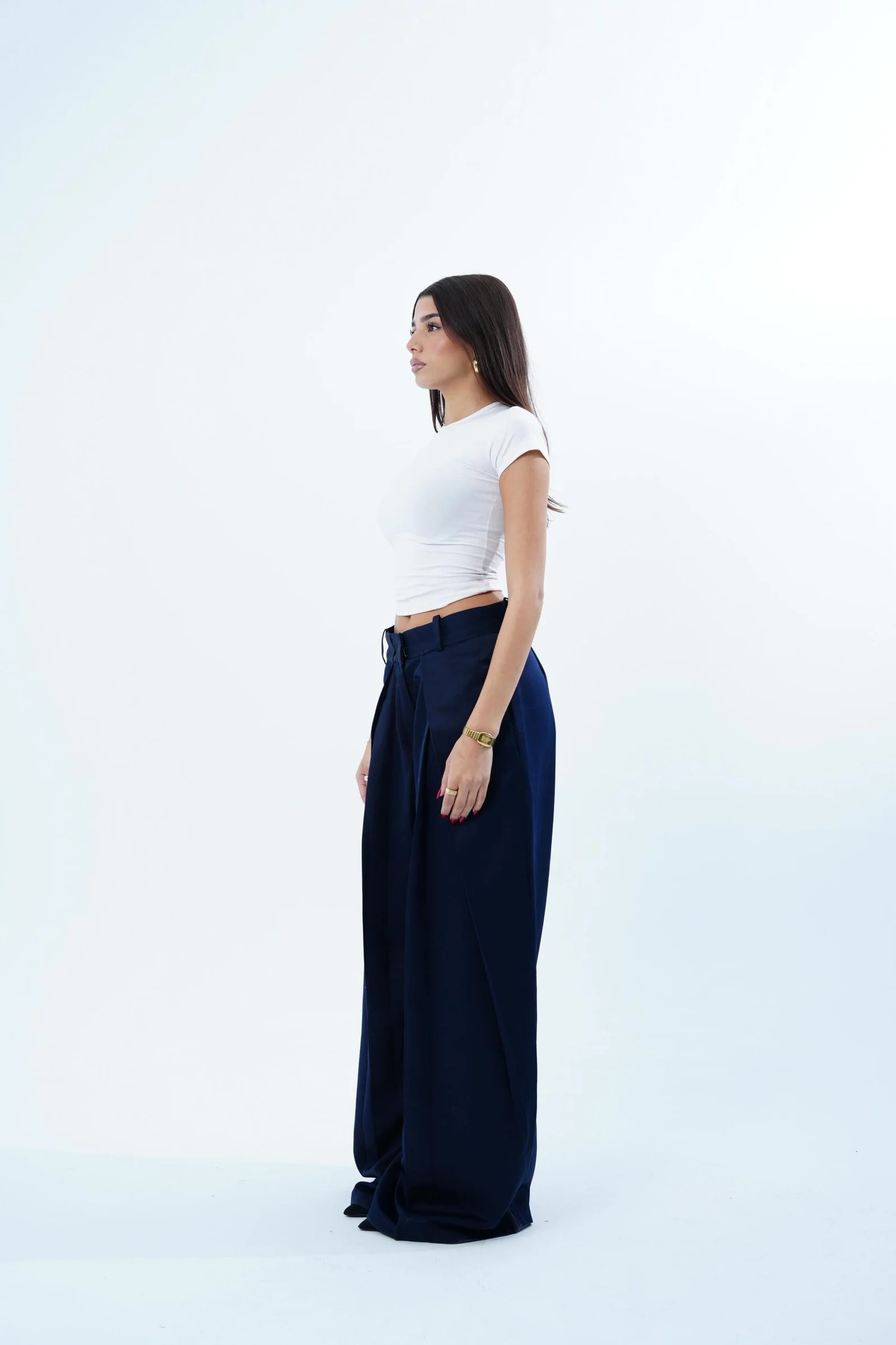 FOLDED TAILORED PANTS — view 6
