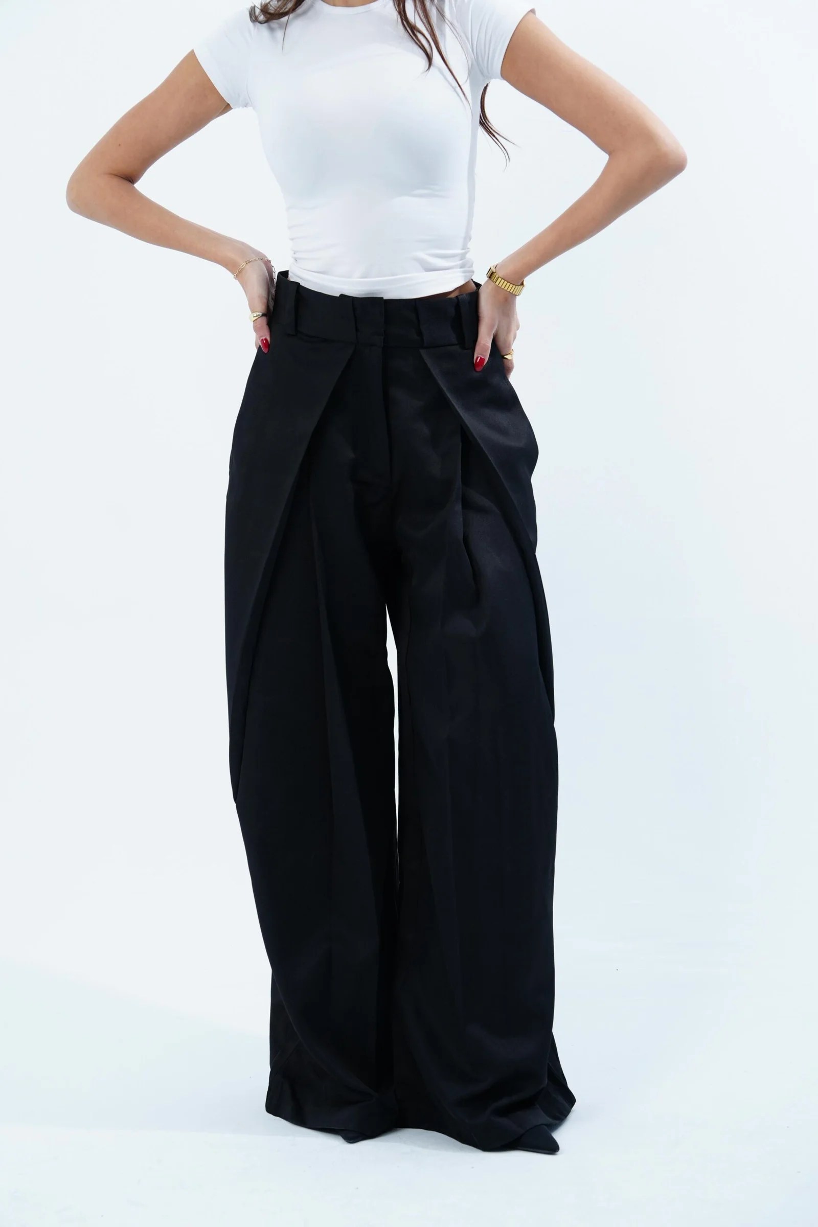FOLDED TAILORED PANTS — view 25