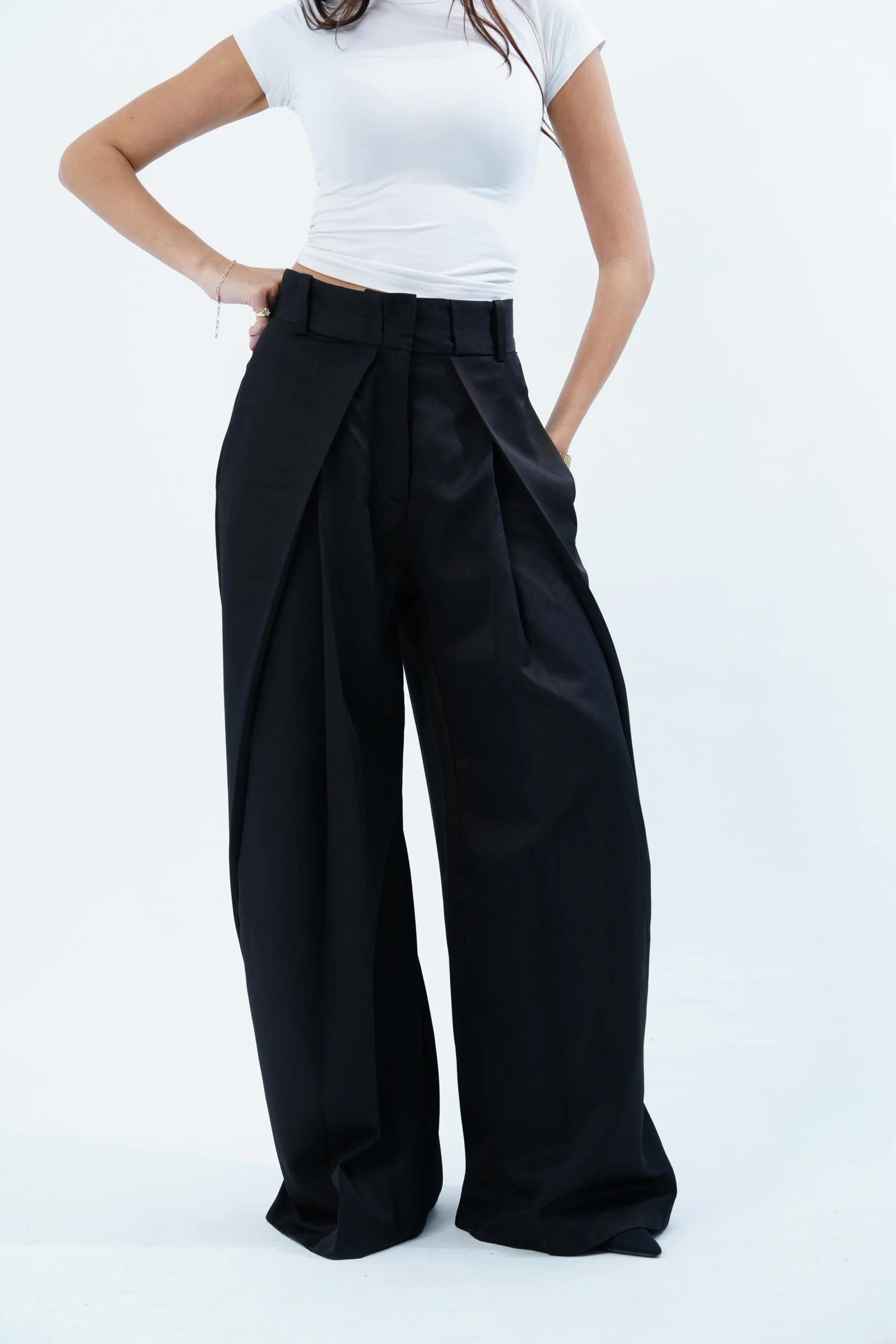FOLDED TAILORED PANTS — view 24
