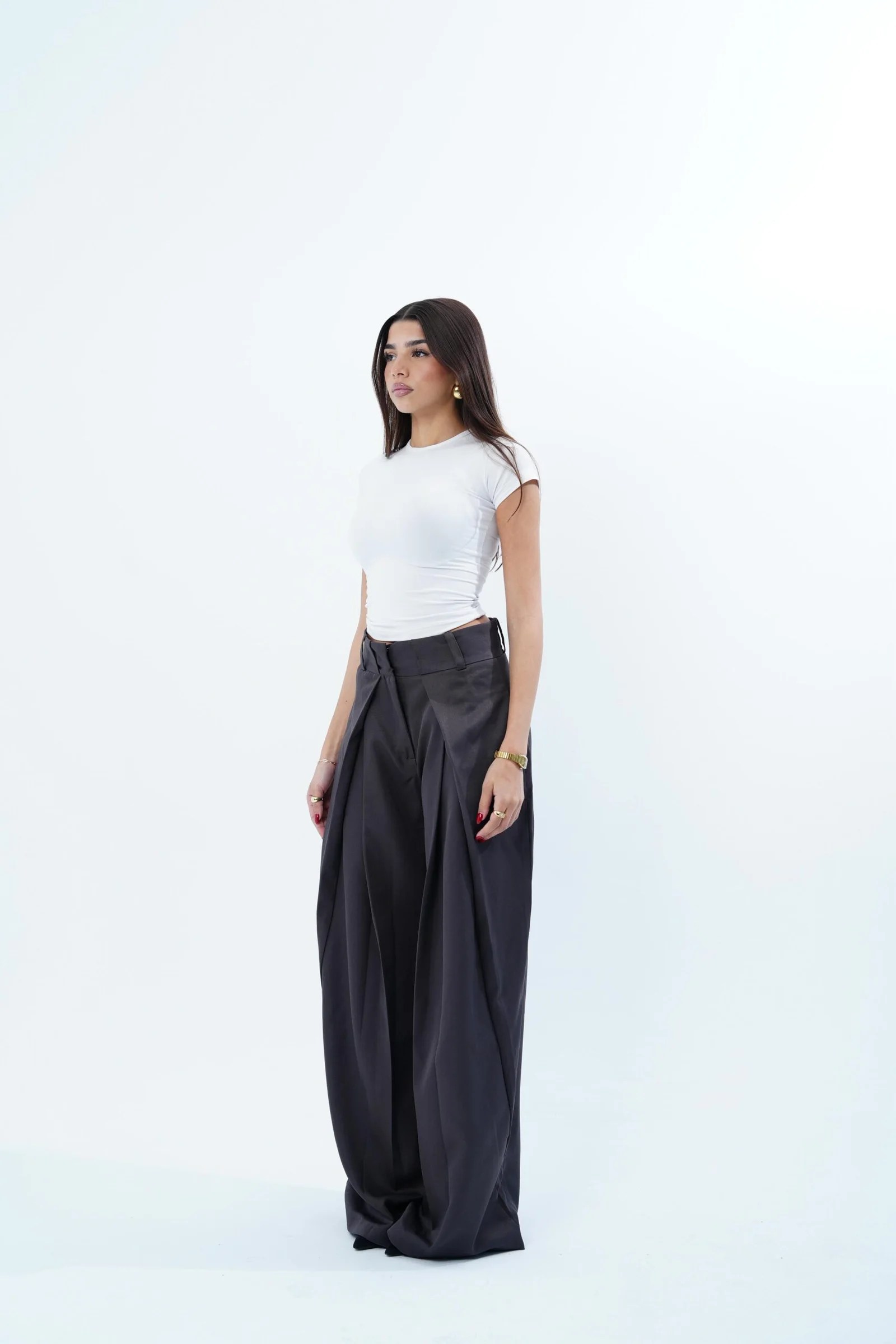FOLDED TAILORED PANTS — view 12