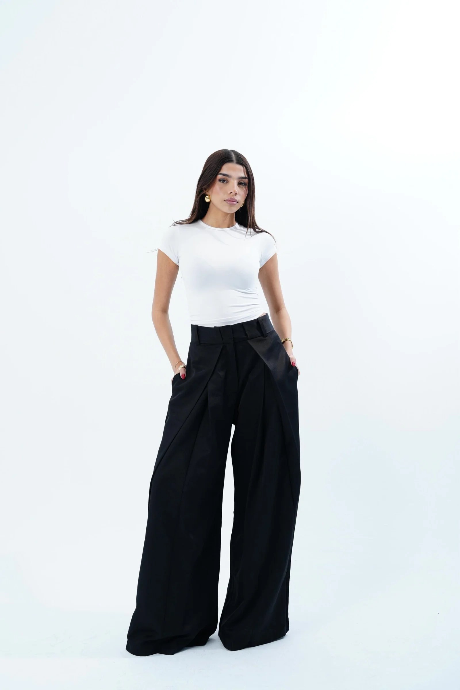 FOLDED TAILORED PANTS — view 28