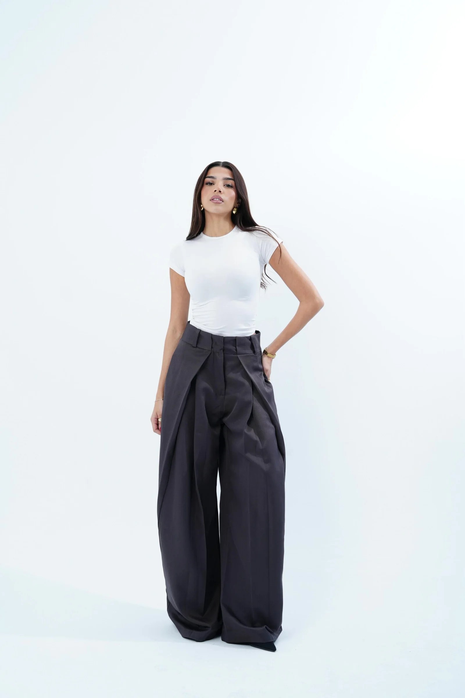 FOLDED TAILORED PANTS — view 13