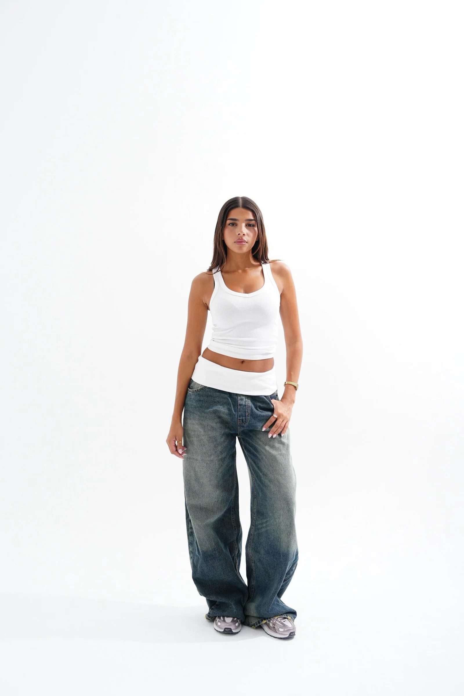 Dark Blue TURN OVER DENIM