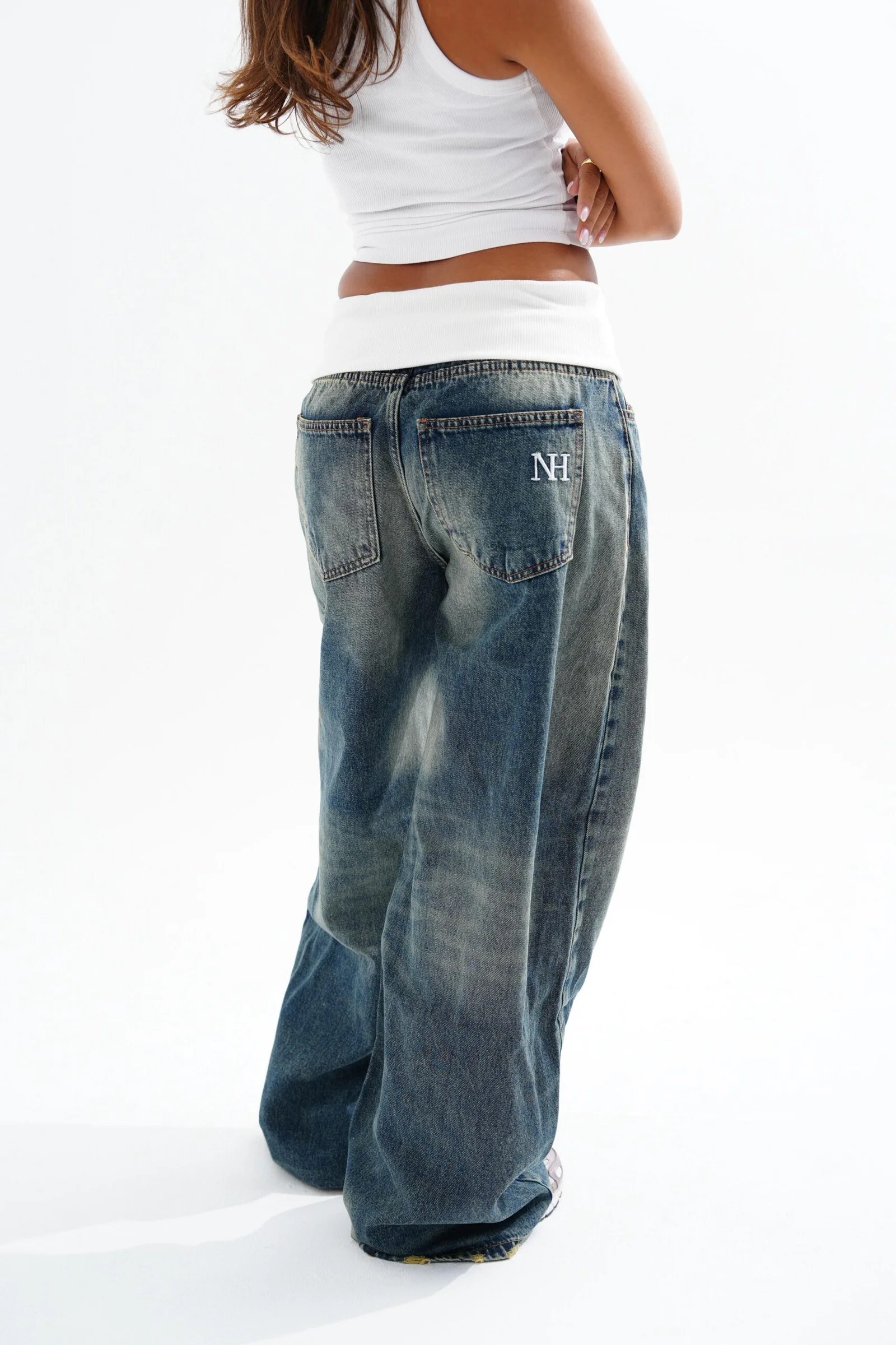 Dark Blue TURN OVER DENIM — view 7