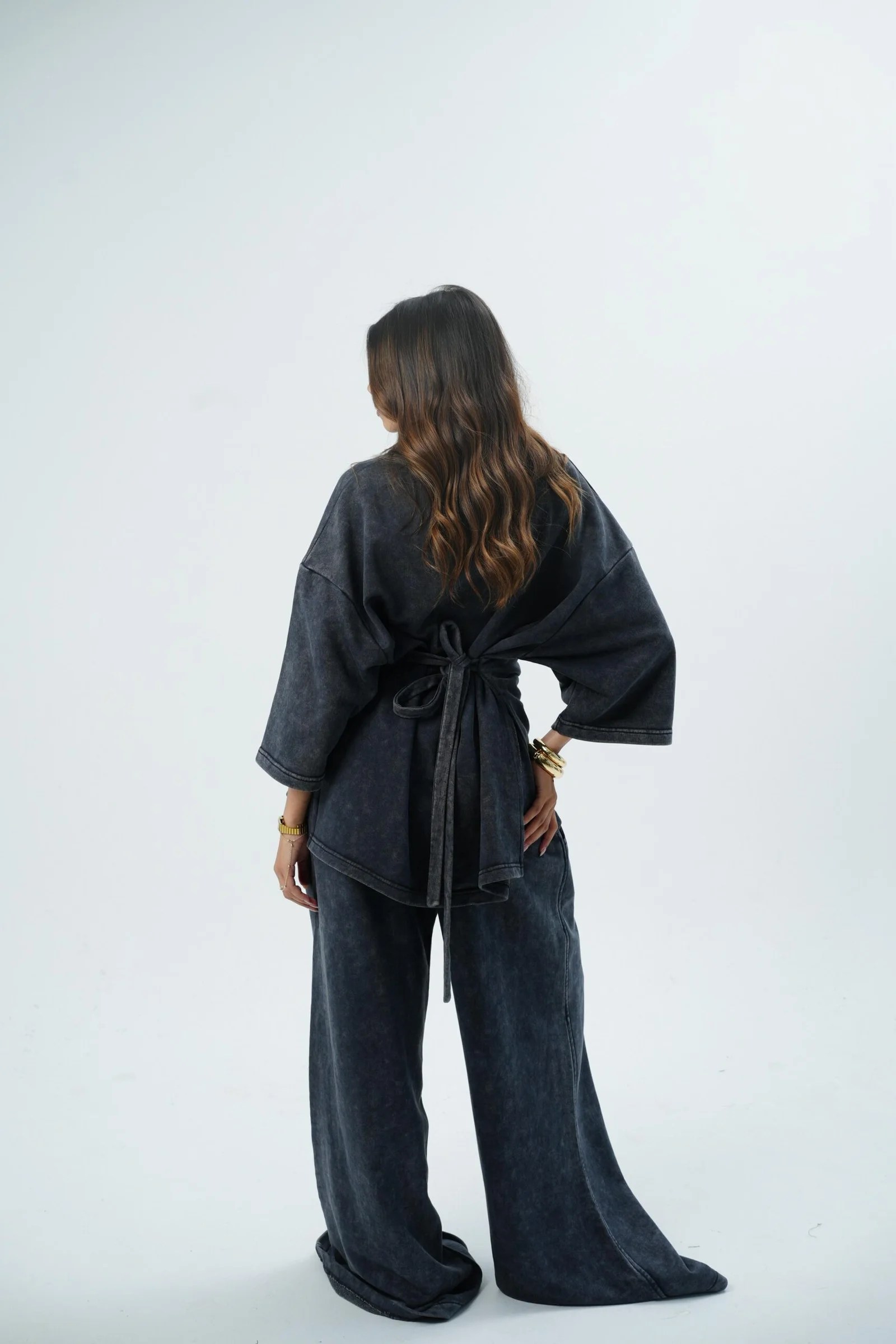 Washed waisted Tshirt — view 3