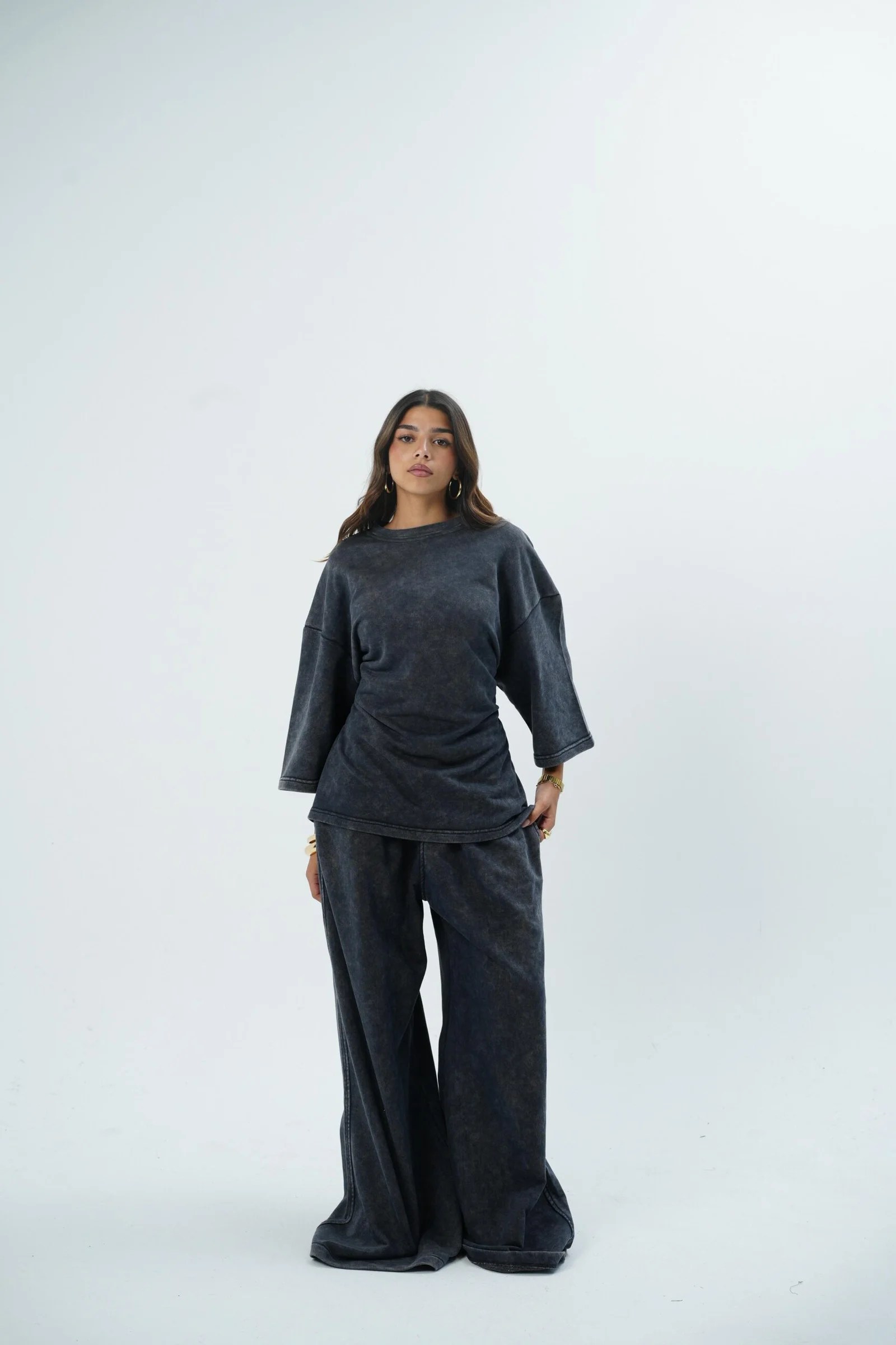 Washed waisted Tshirt — view 8