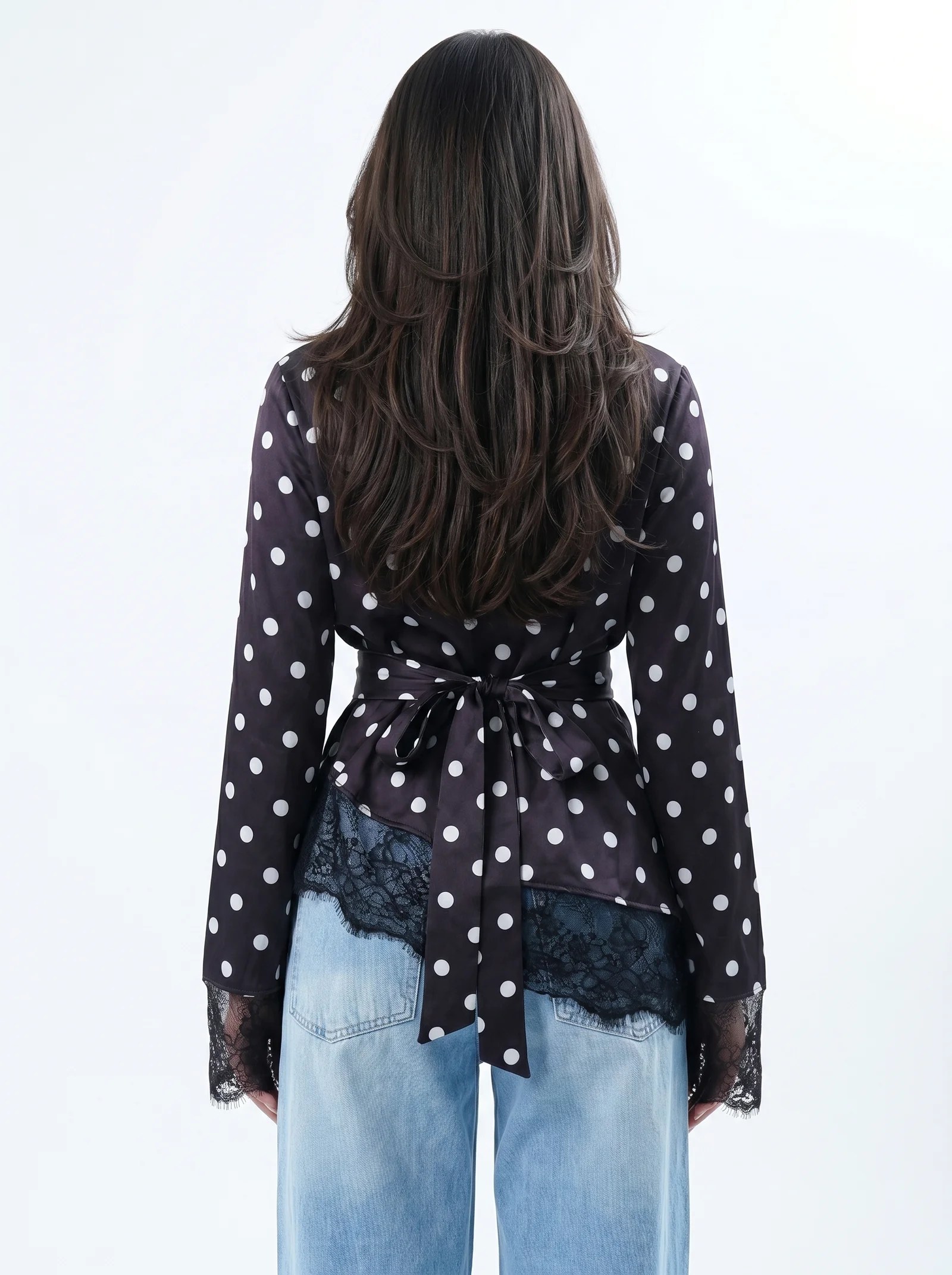 THE POLKA WAISTED TOP — view 3