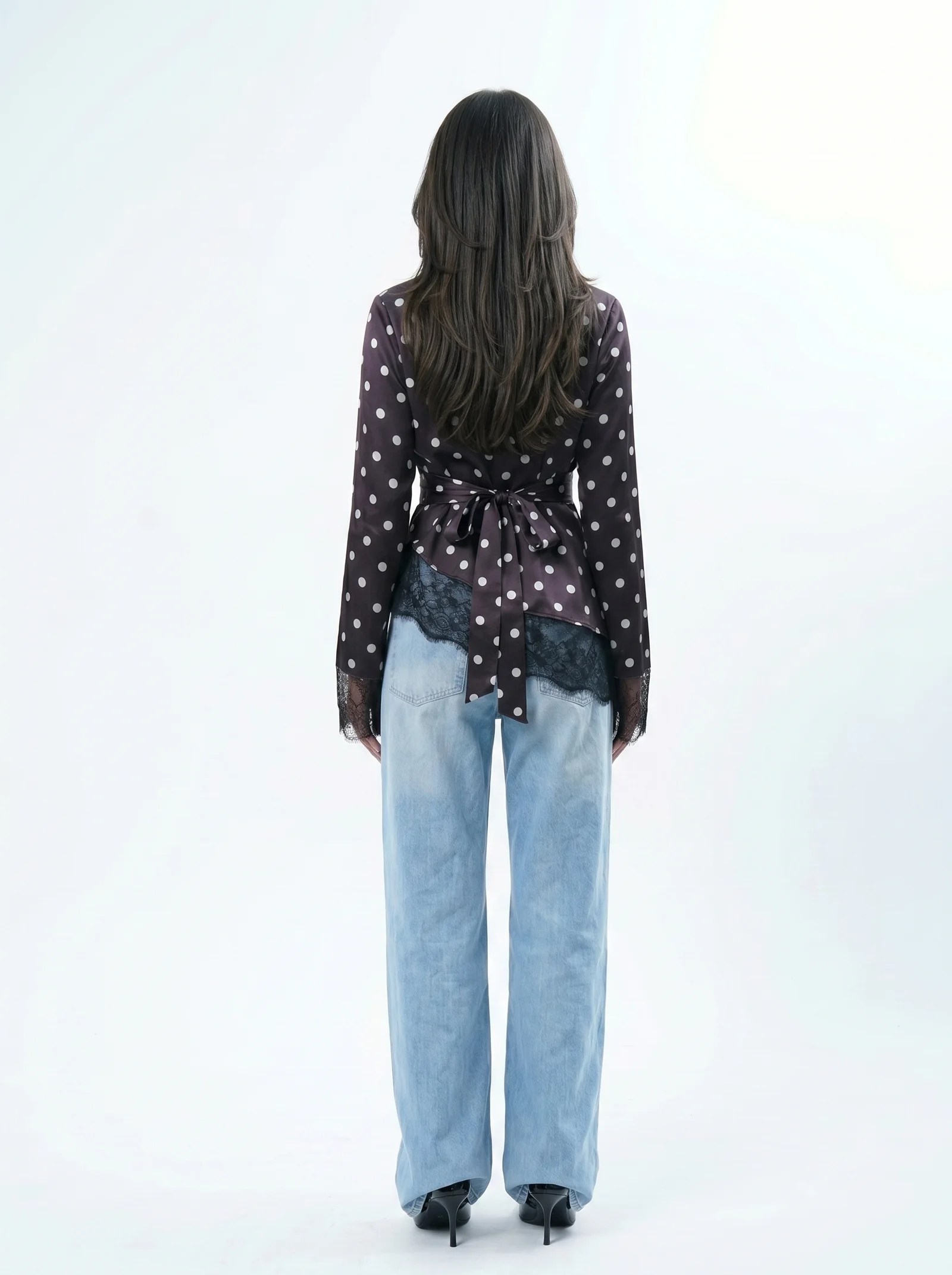 THE POLKA WAISTED TOP — view 5