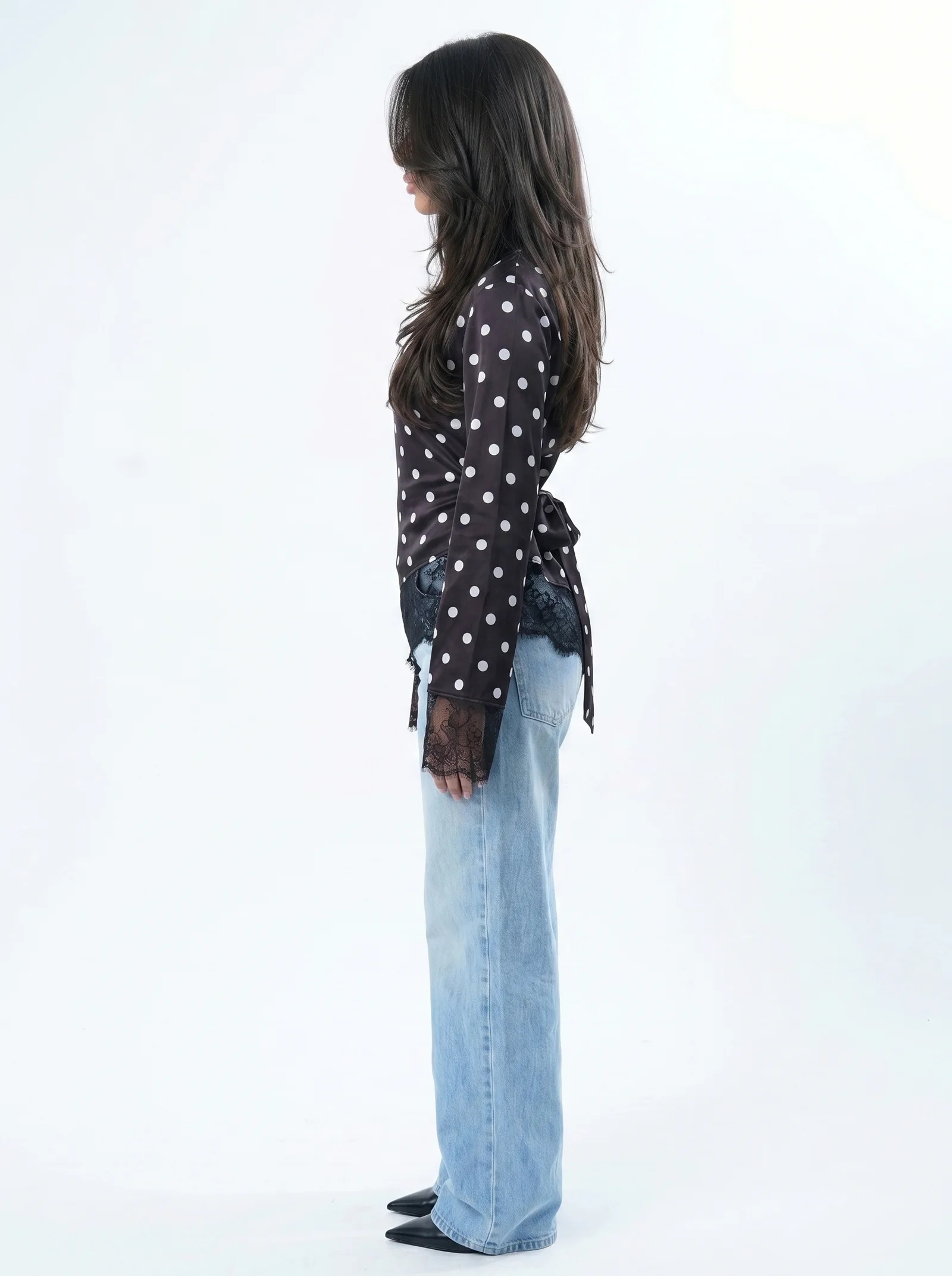 THE POLKA WAISTED TOP — view 4