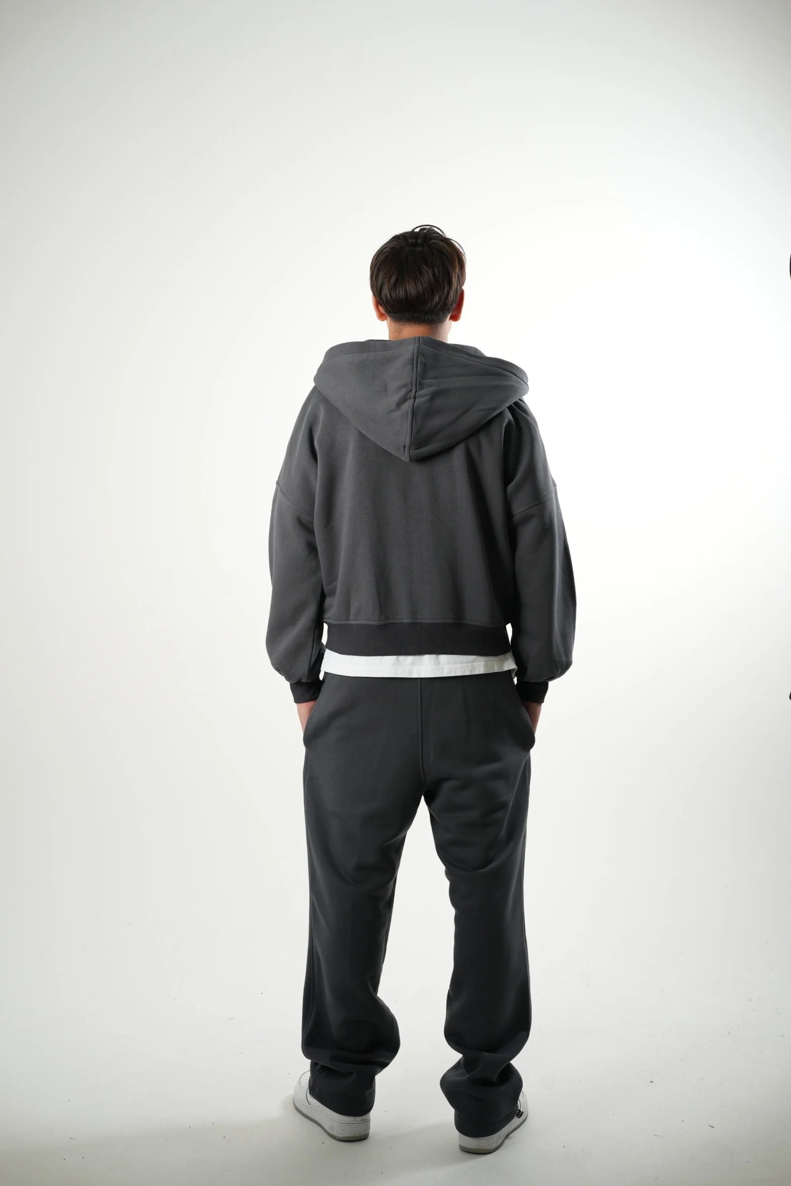 FULL SET zipper sweatshirt & sweats — view 11