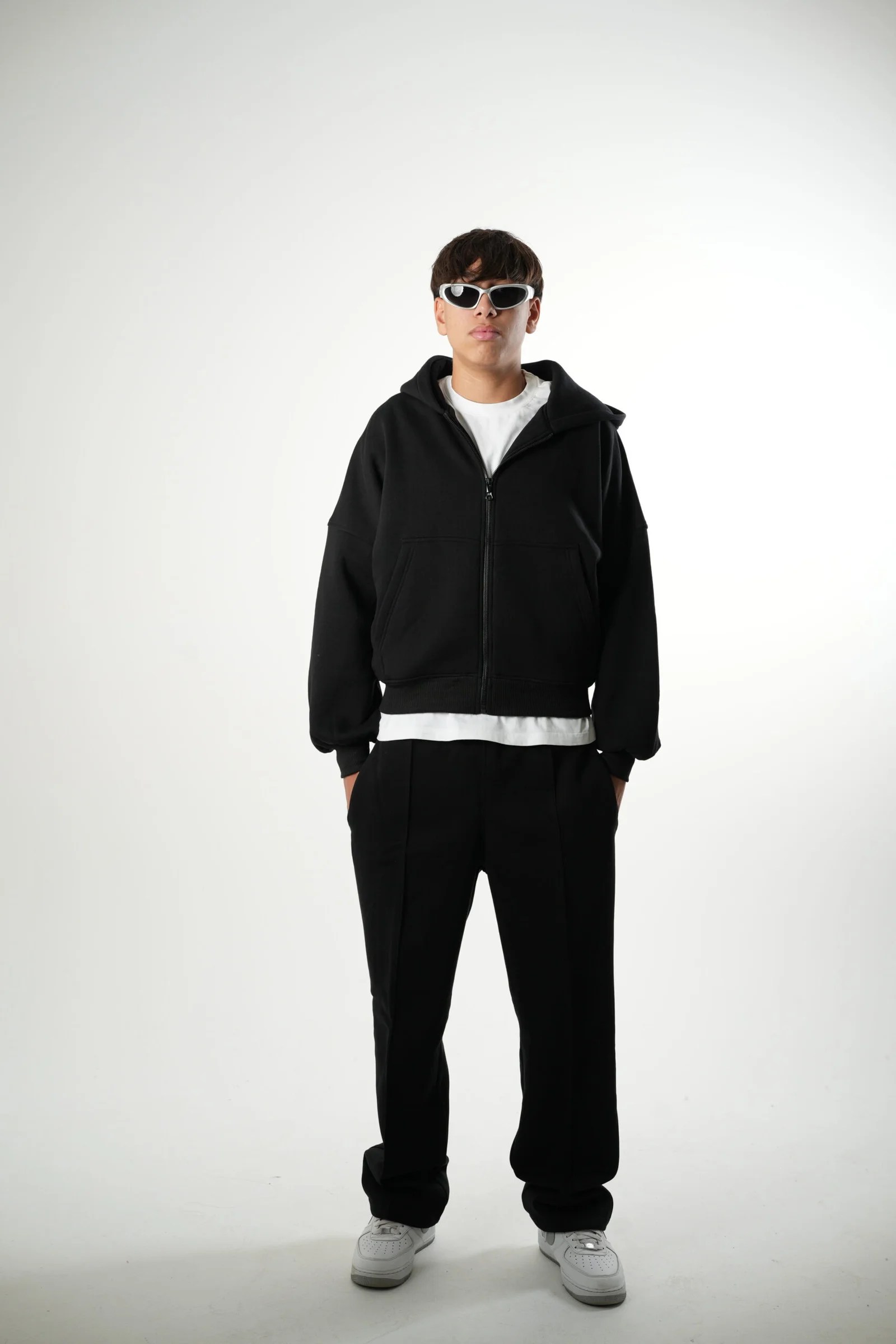 FULL SET zipper sweatshirt & sweats — view 25