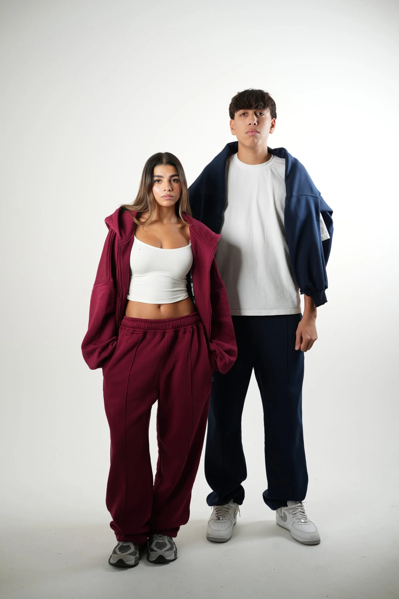 FULL SET zipper sweatshirt & sweats