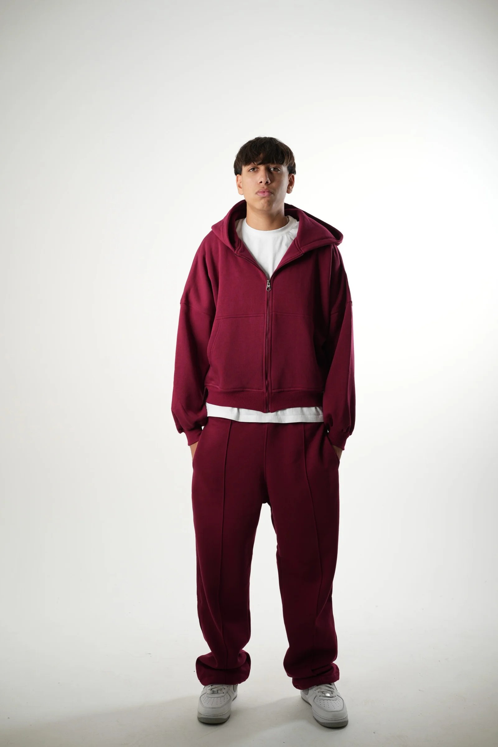 FULL SET zipper sweatshirt & sweats — view 24