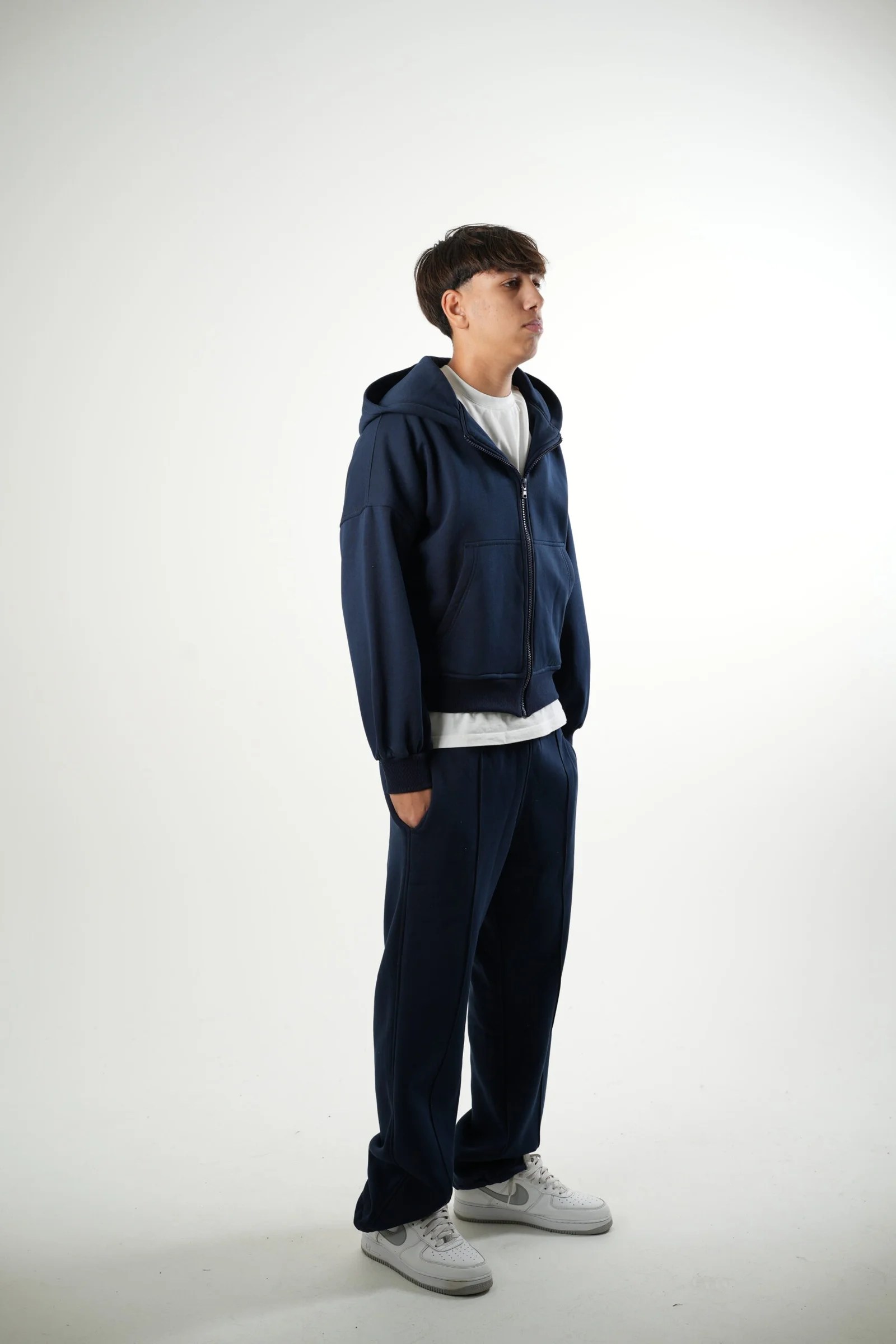 FULL SET zipper sweatshirt & sweats — view 8