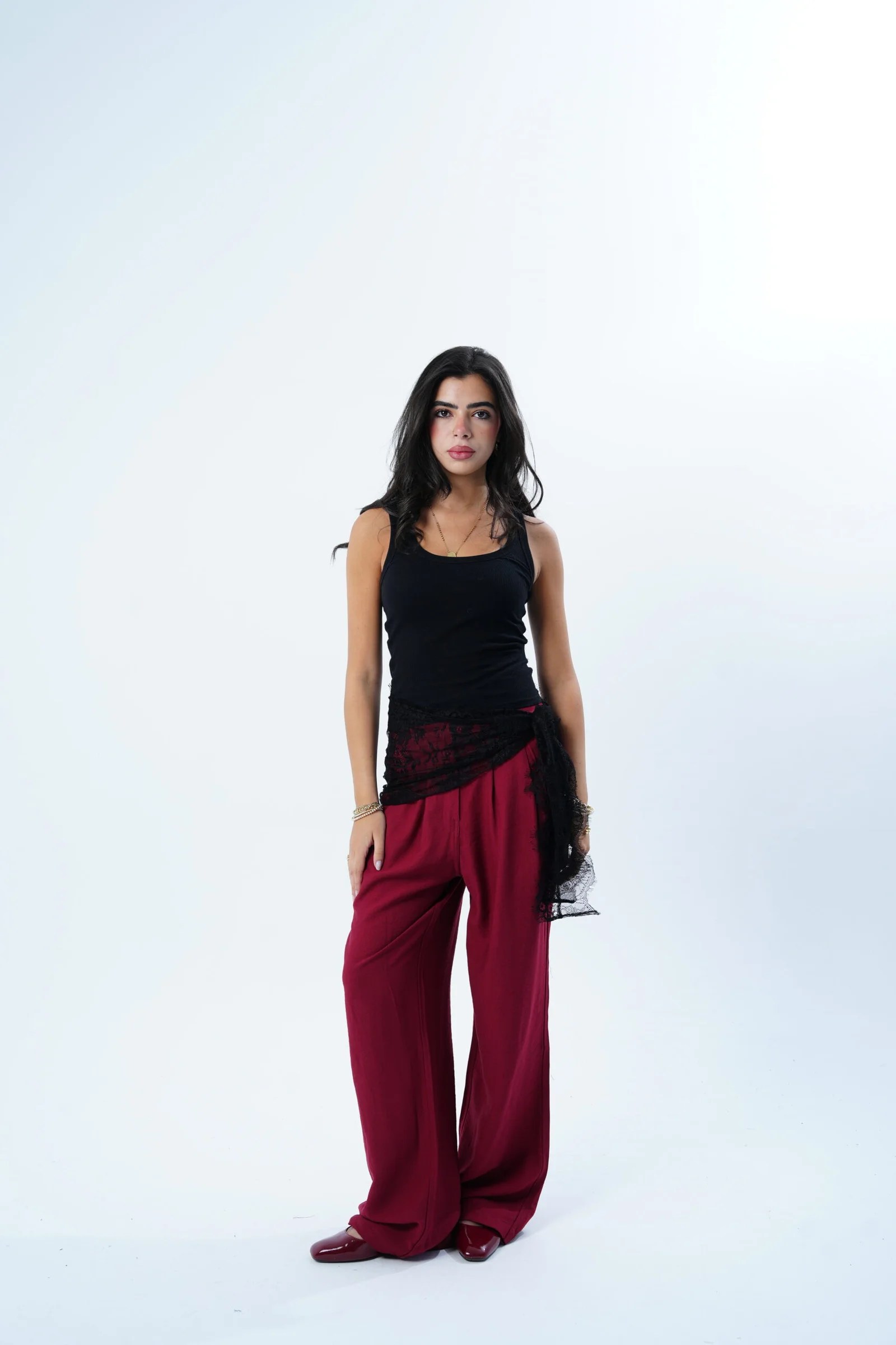 The Lace Scarf Pants — view 10