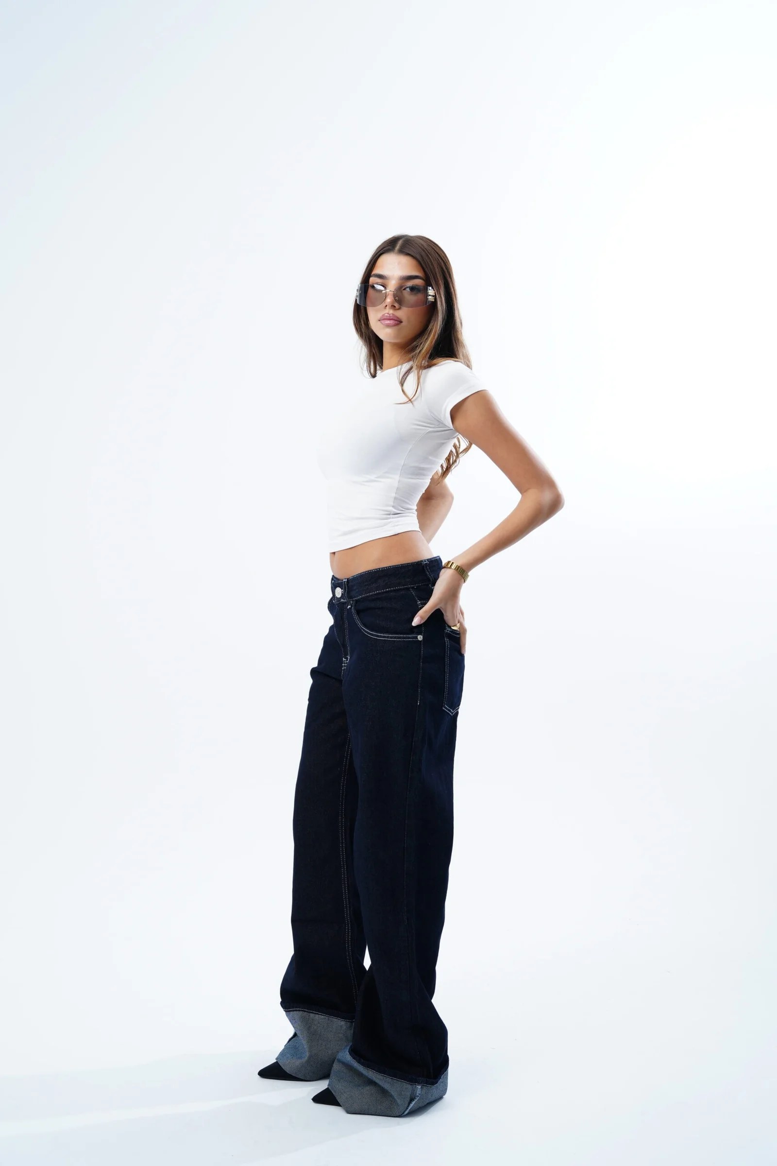 Raw FOLDED DENIM — view 4