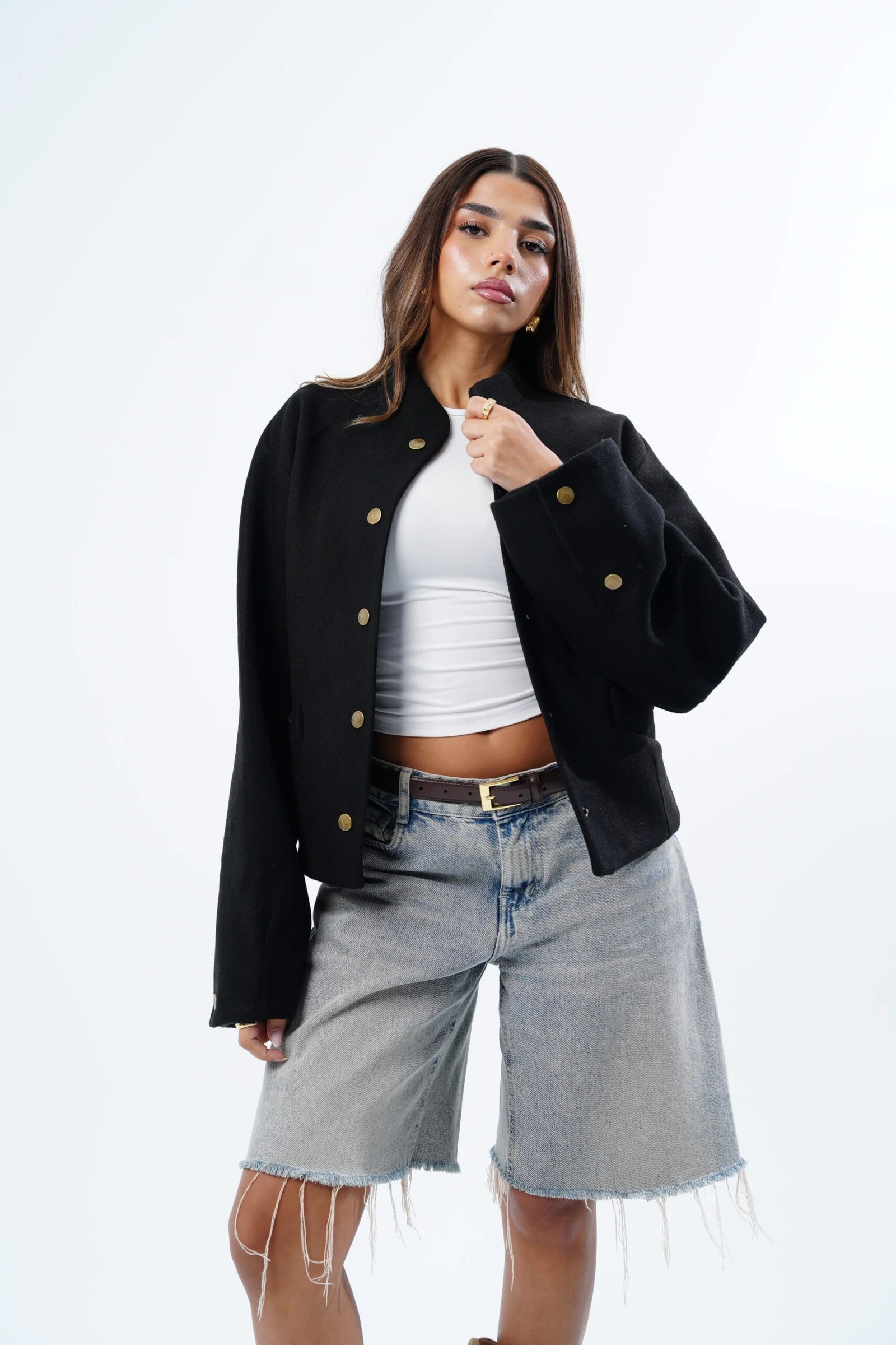 BUTTONS WOOL JACKET — view 12