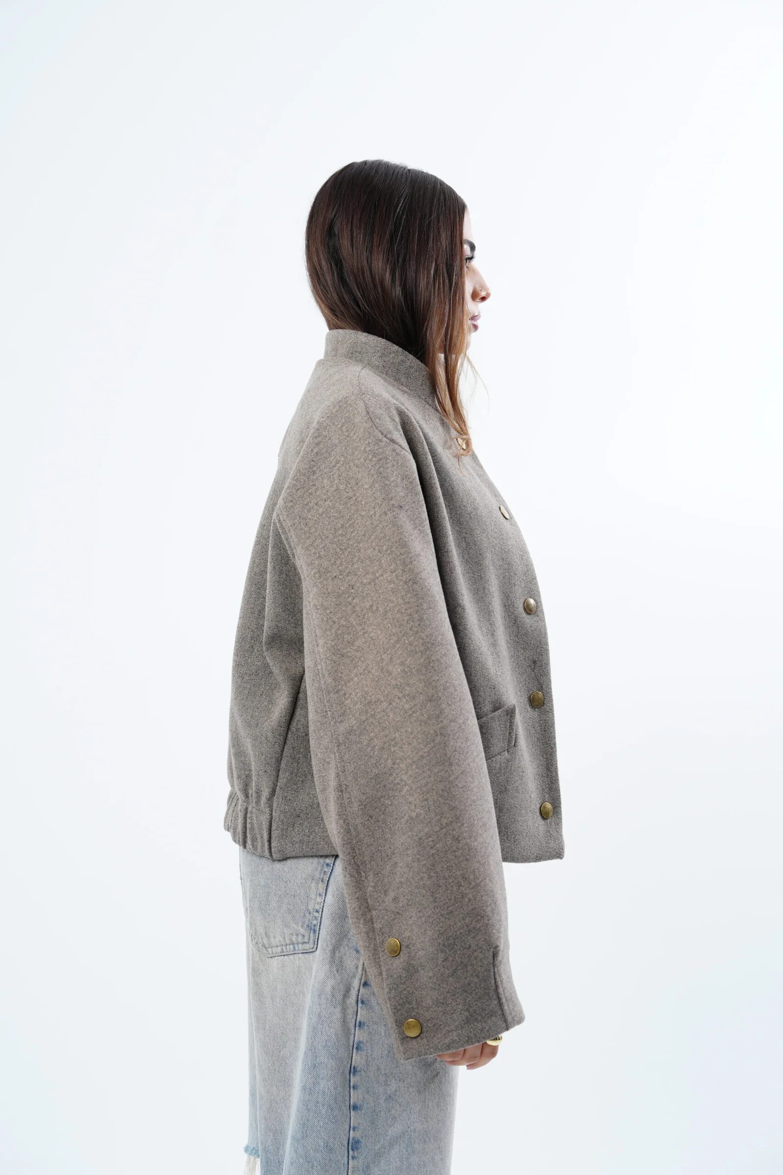 BUTTONS WOOL JACKET — view 18