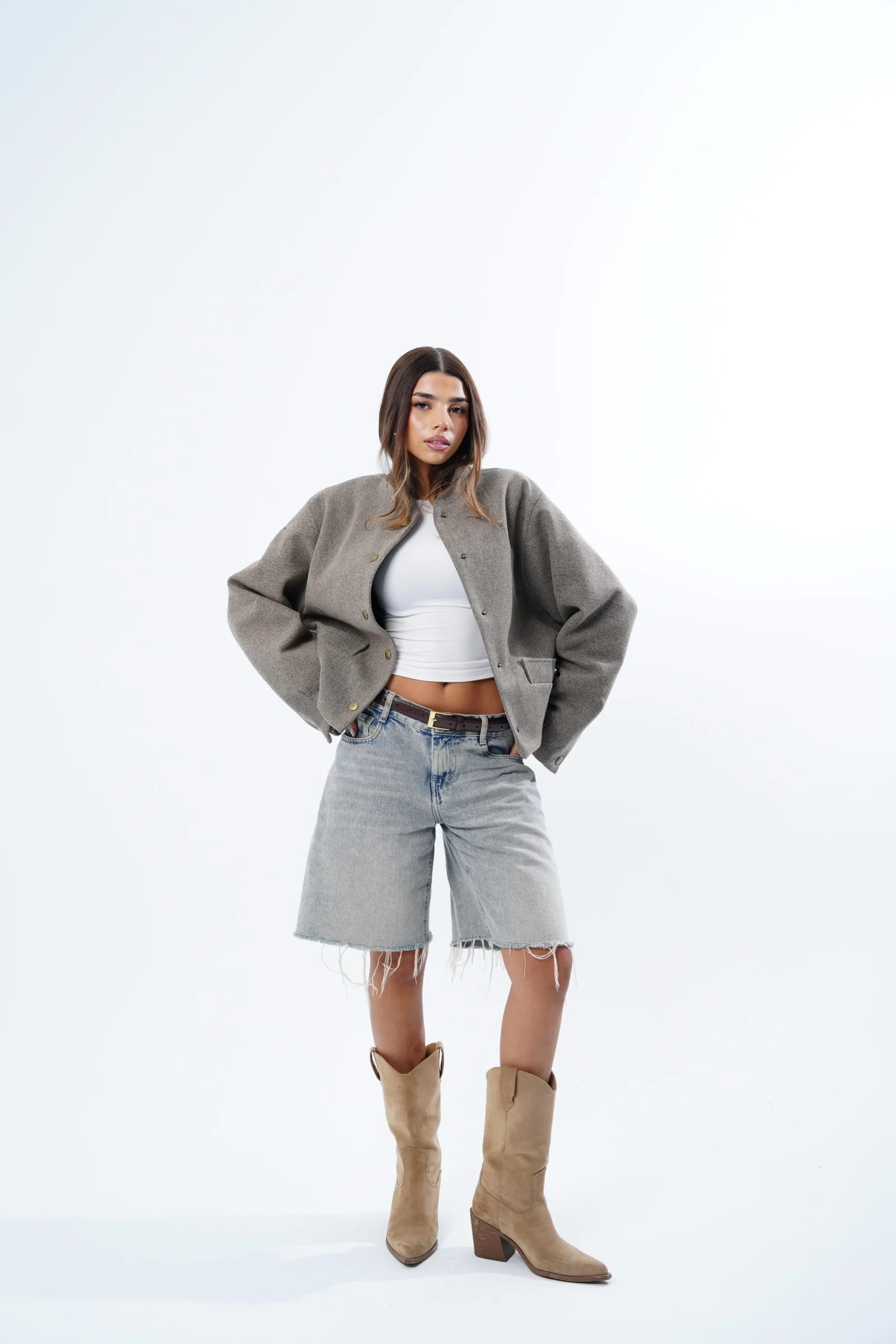 BUTTONS WOOL JACKET — view 19