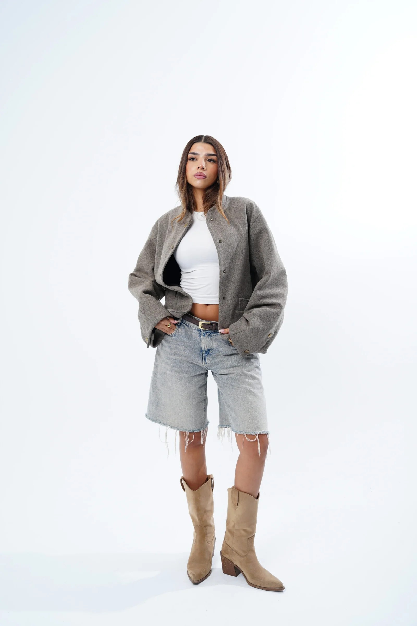 BUTTONS WOOL JACKET — view 15