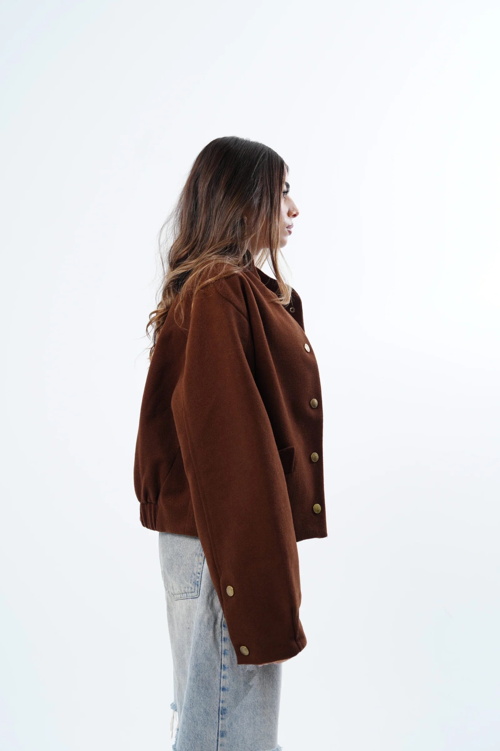 BUTTONS WOOL JACKET — view 9