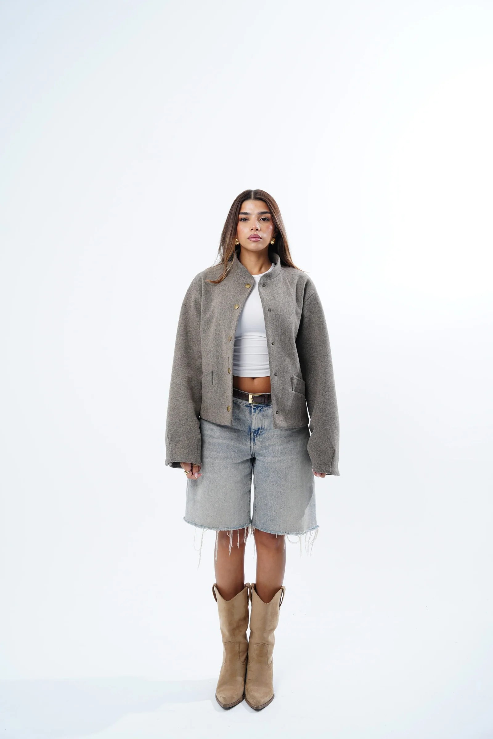 BUTTONS WOOL JACKET — view 16