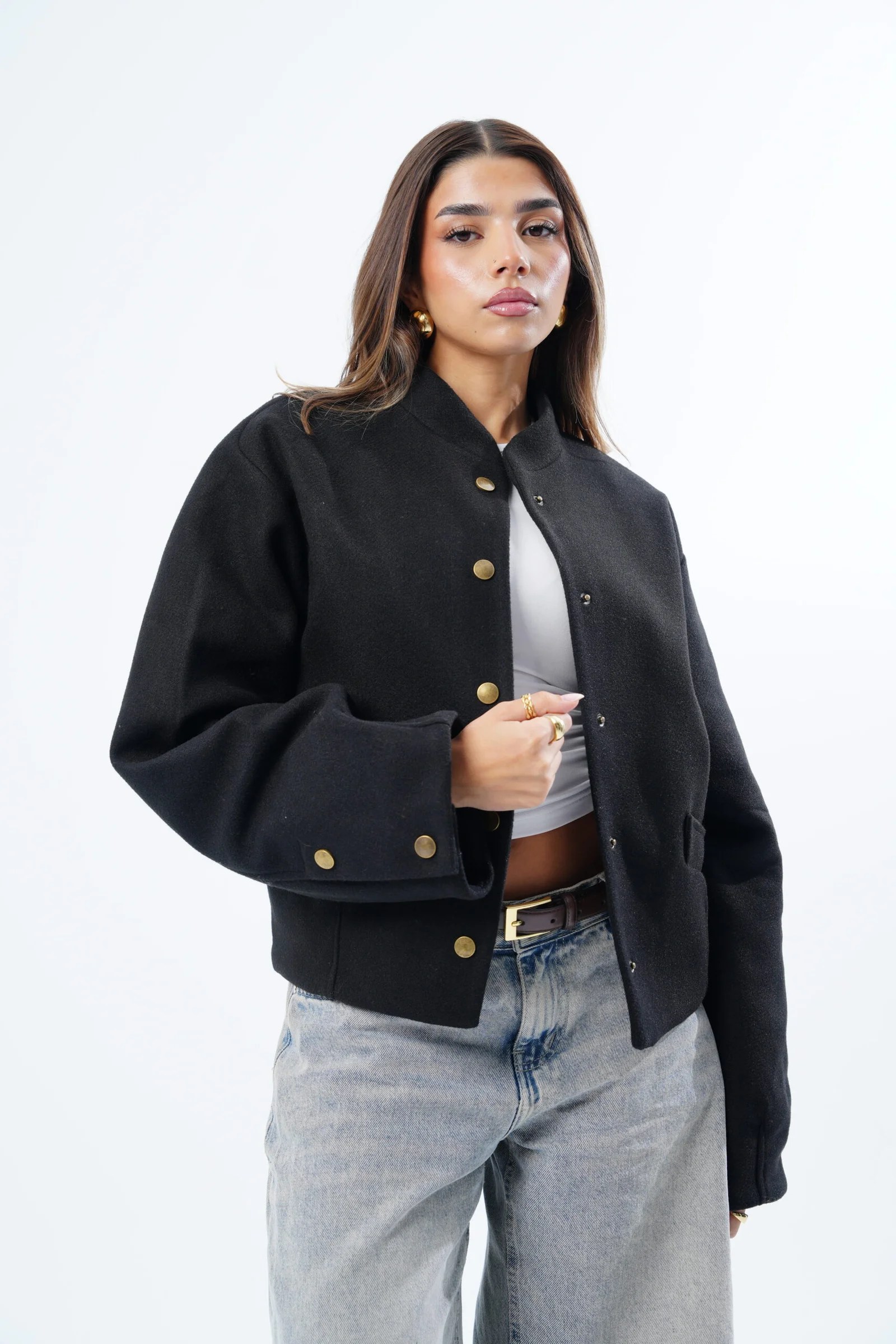 BUTTONS WOOL JACKET — view 13